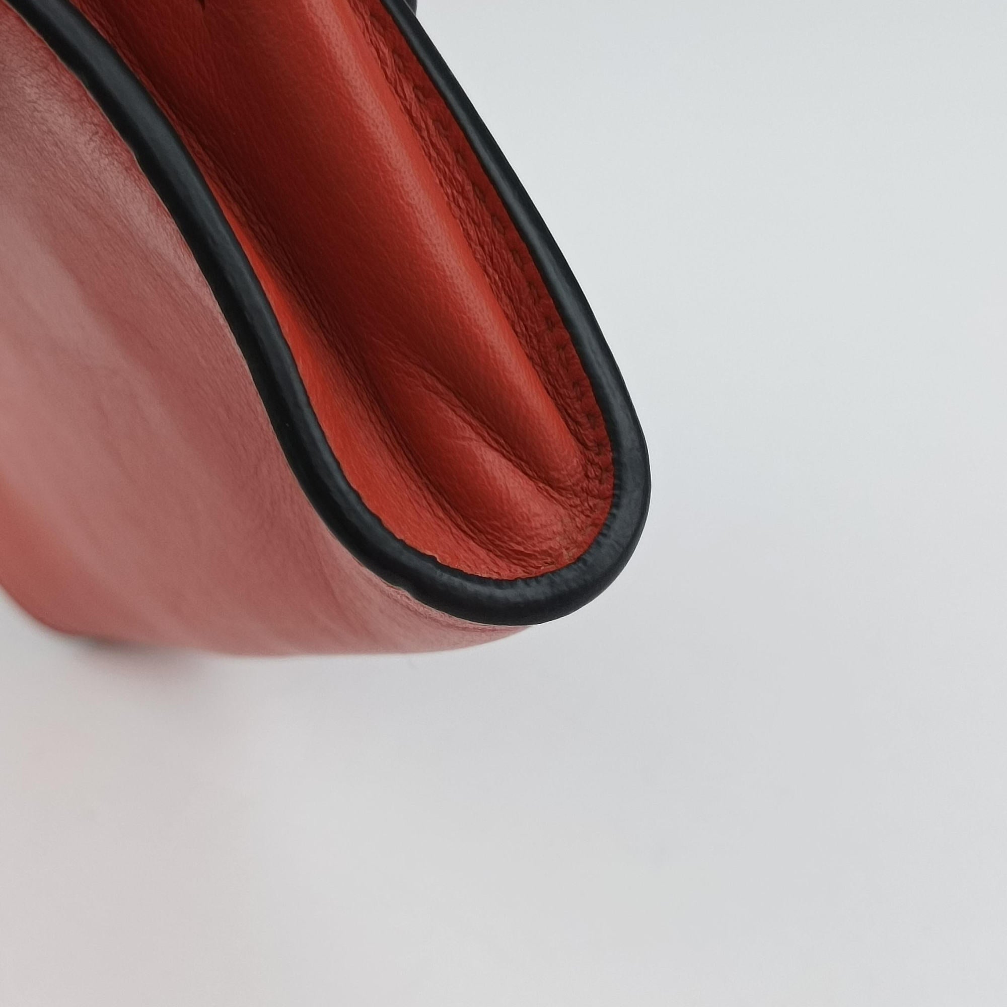Secondhand Chloe FAYE Red Suede × leather  shoulderbag | stylenewstar