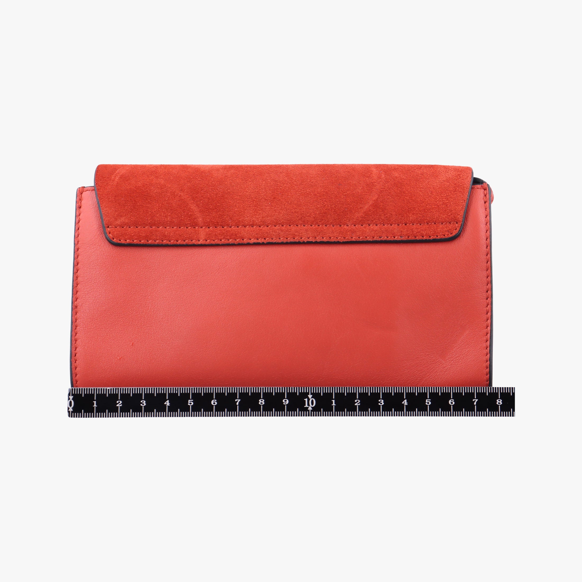 Secondhand Chloe FAYE Red Suede × leather  shoulderbag | stylenewstar