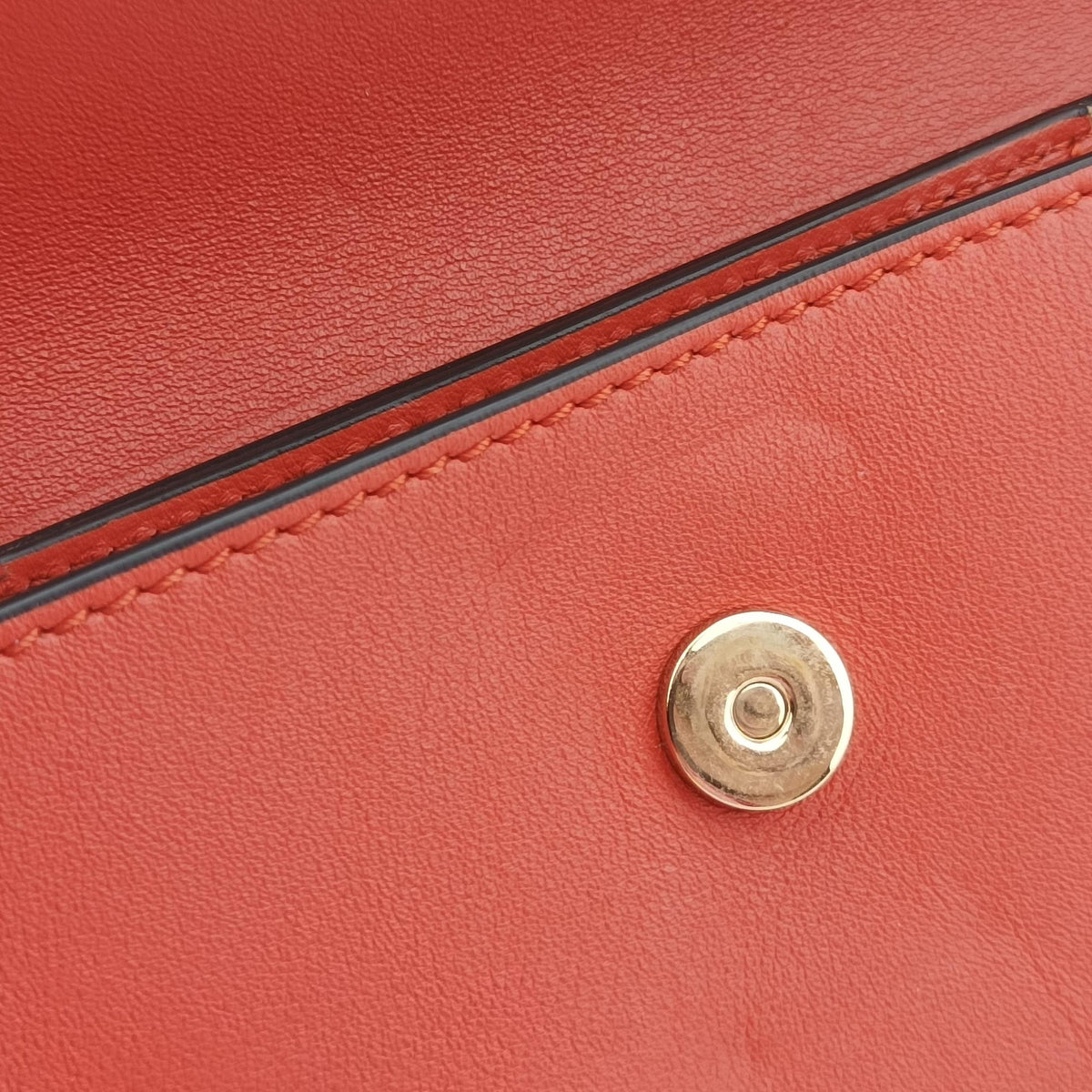 Secondhand Chloe FAYE Red Suede × leather  shoulderbag | stylenewstar