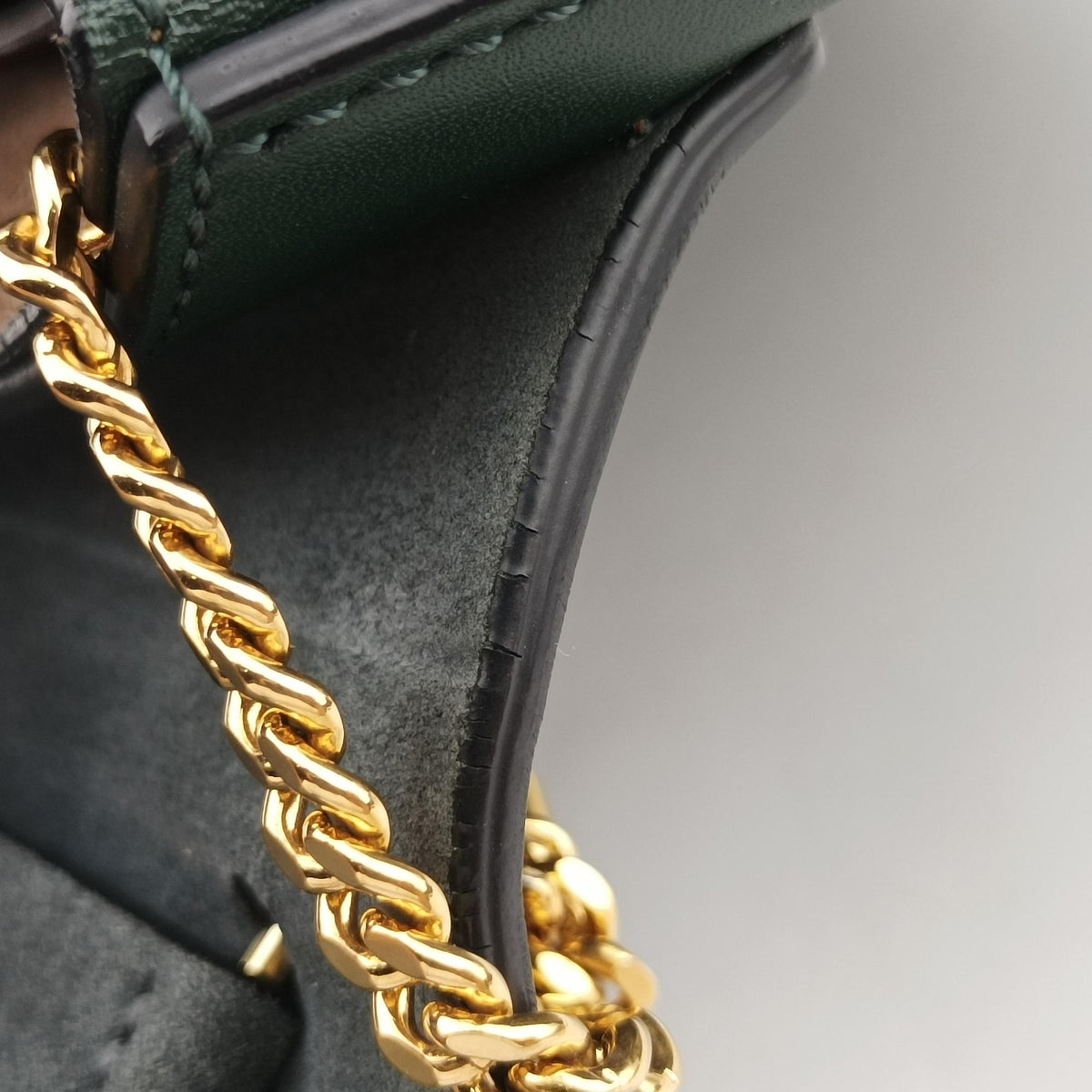 Pre-owned Chloe DREW Blue Suede×Leather  shoulderbag | stylenewstar