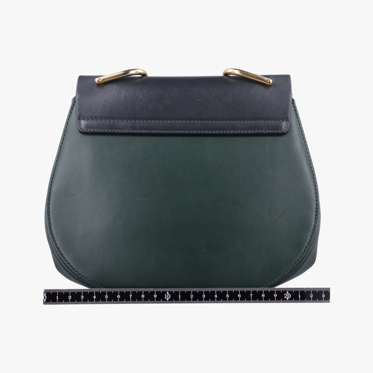 Pre-owned Chloe DREW Blue Suede×Leather  shoulderbag | stylenewstar