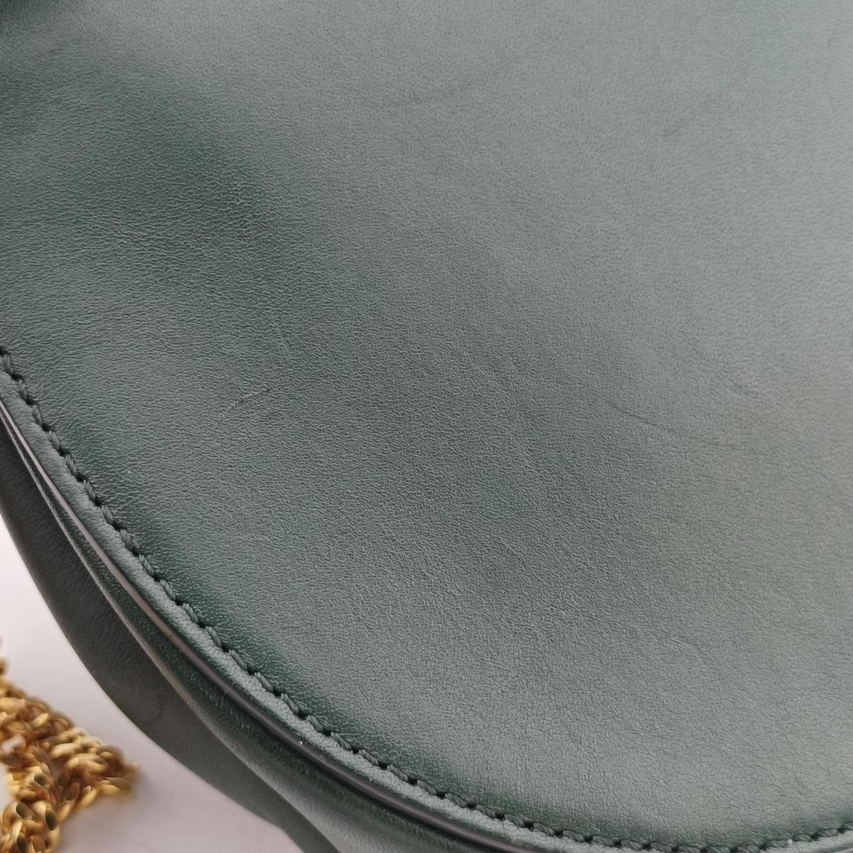 Pre-owned Chloe DREW Blue Suede×Leather  shoulderbag | stylenewstar