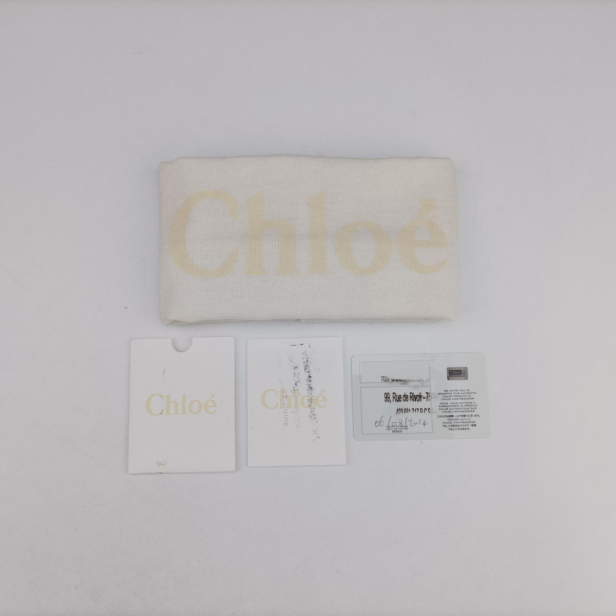 Pre-owned Chloe DREW Blue Suede×Leather  shoulderbag | stylenewstar
