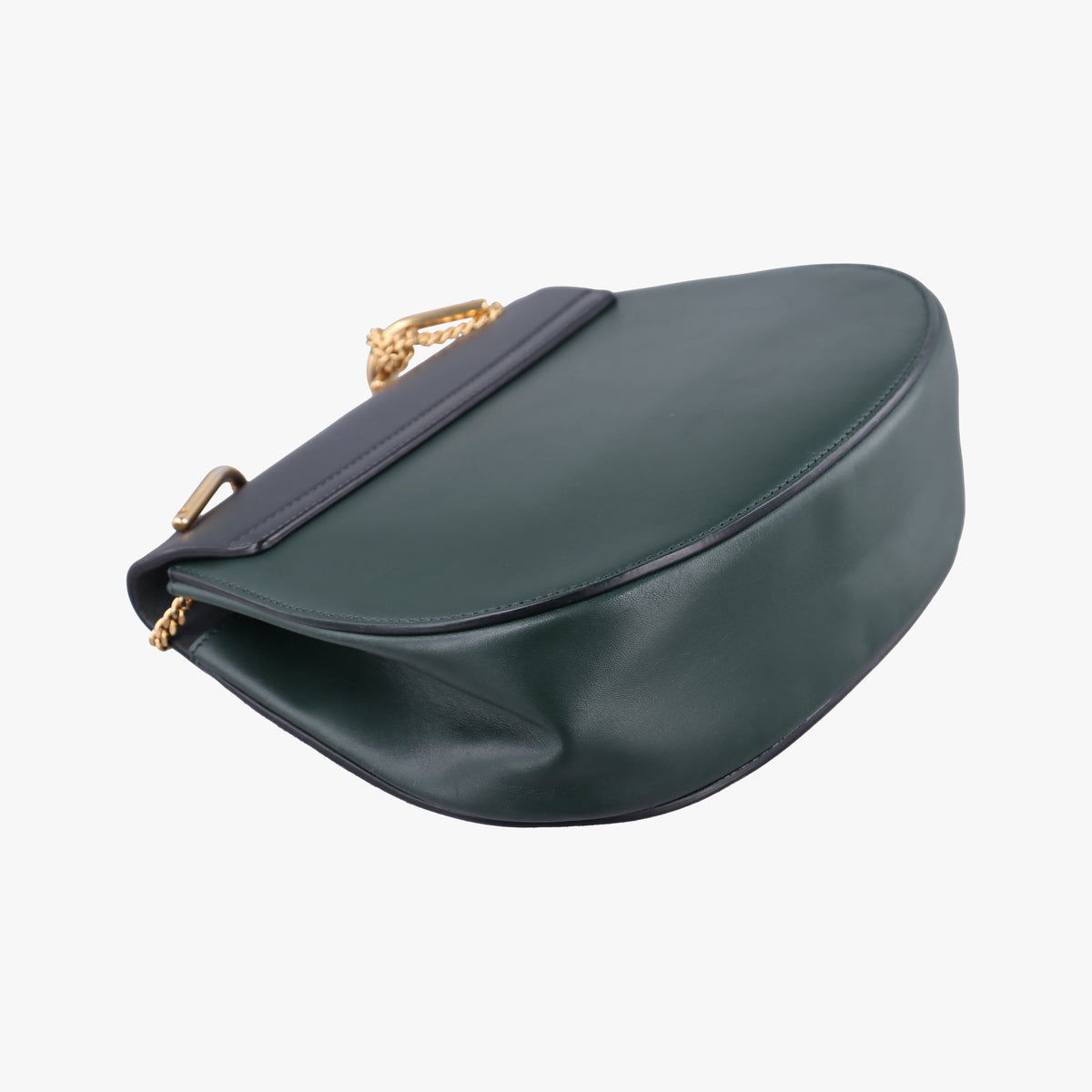 Pre-owned Chloe DREW Blue Suede×Leather  shoulderbag | stylenewstar