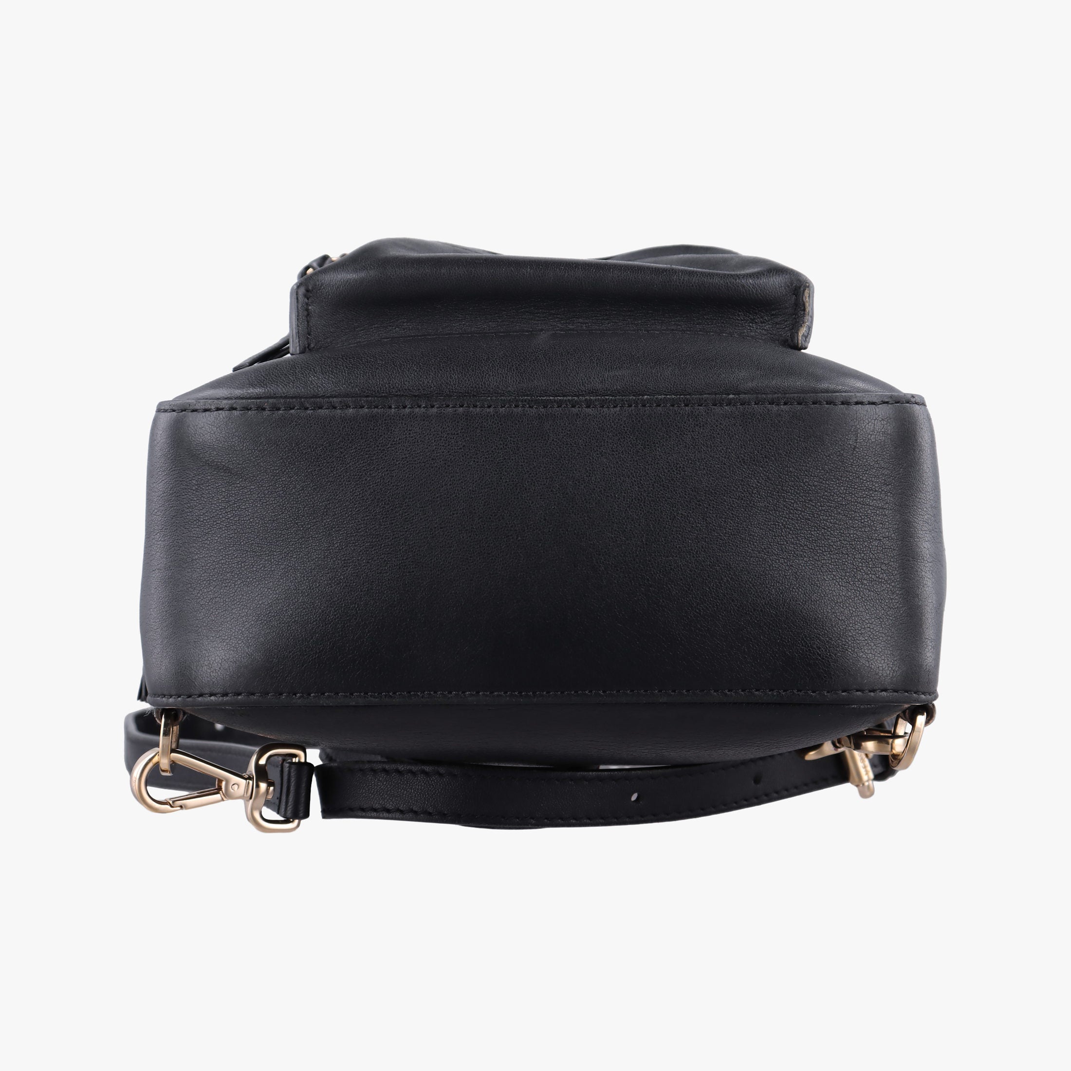 Vintage VERSACE La Medusa Black Leather  backpack/rucksack | stylenewstar