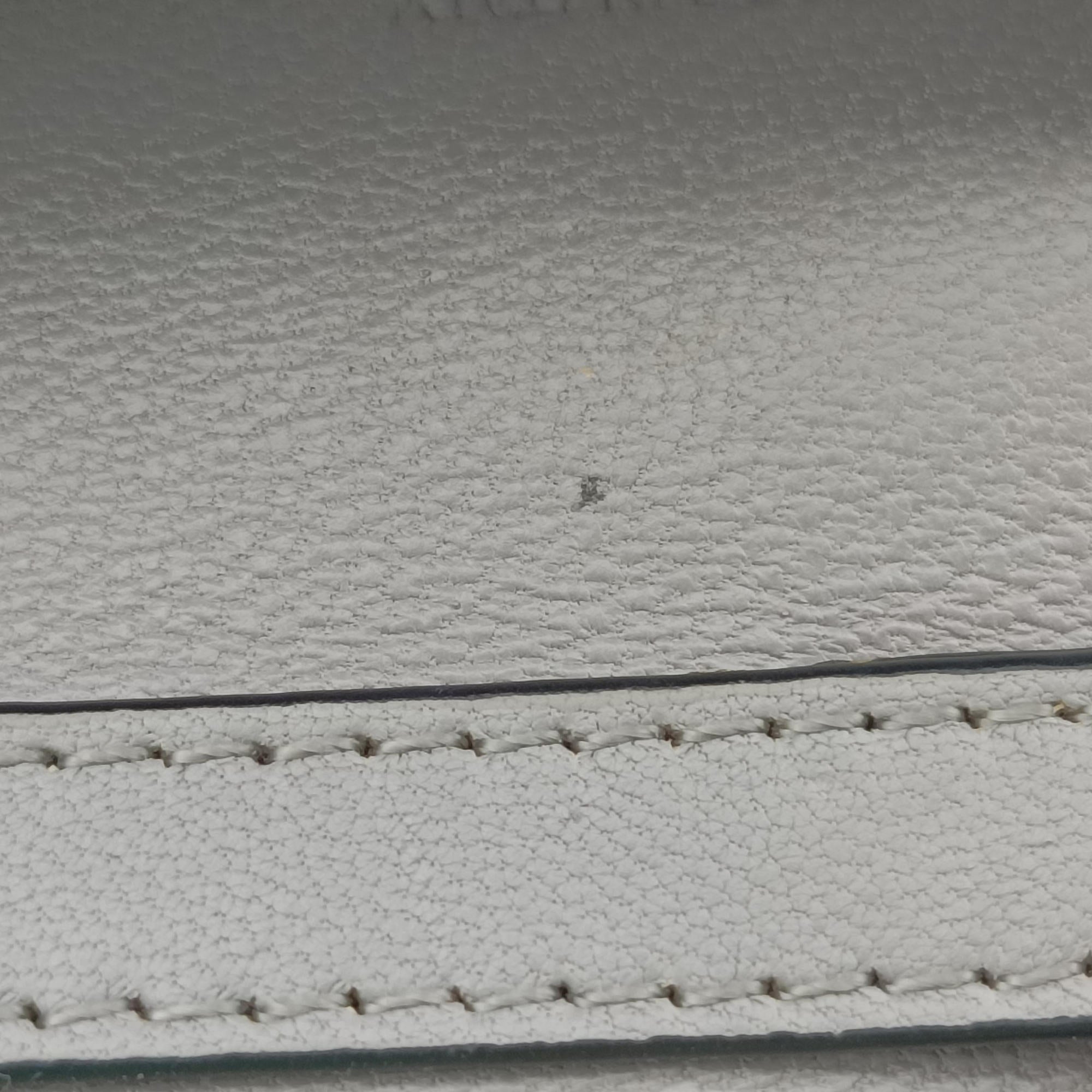 Vintage Givenchy Logo Chain Grey Leather  shoulderbag | stylenewstar
