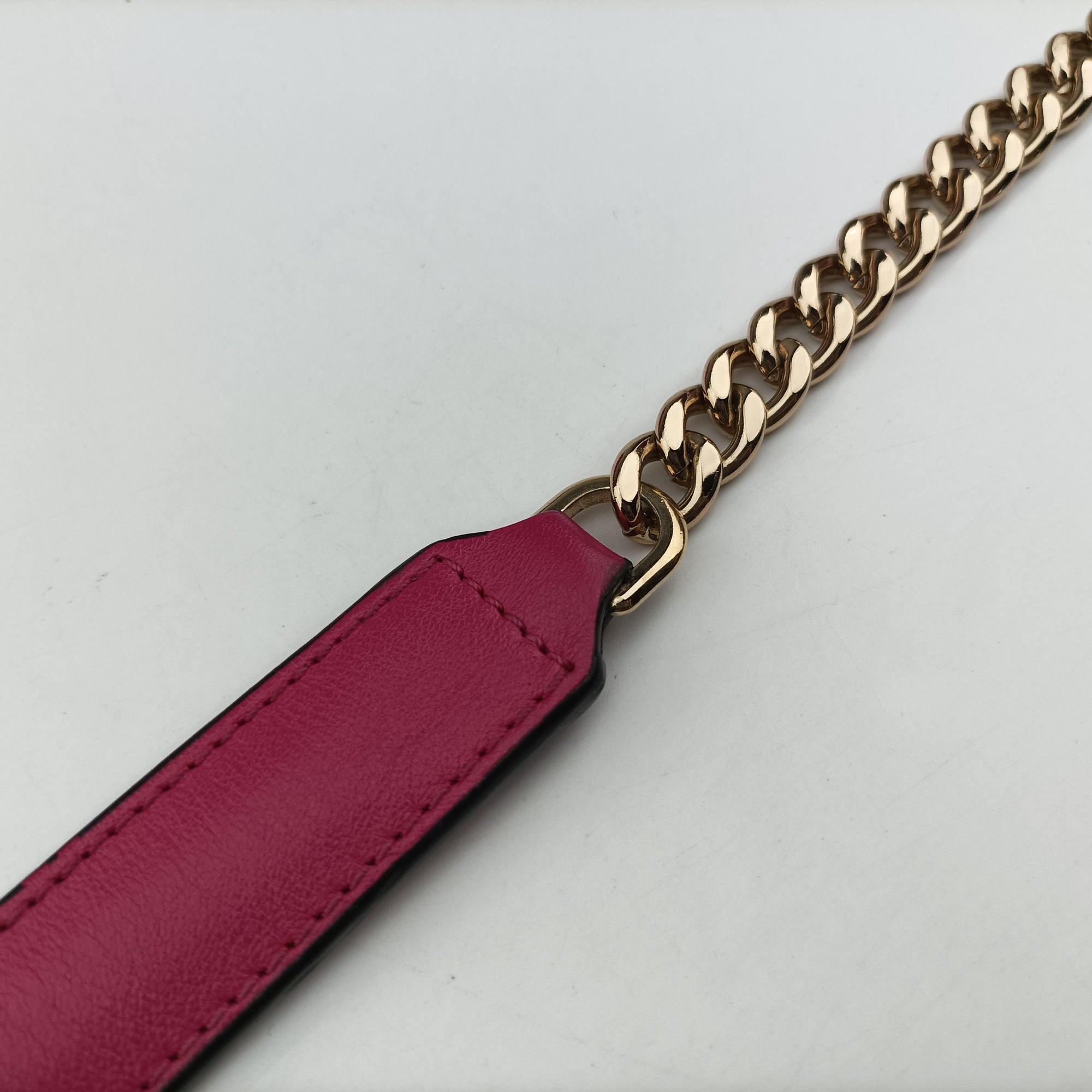 Pre-owned Loewe Avenue Rose Leather  shoulderbag | stylenewstar