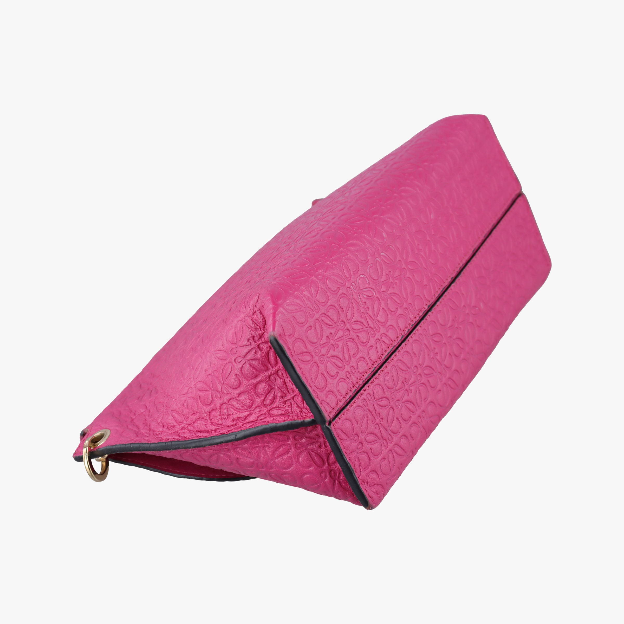 Pre-owned Loewe Avenue Rose Leather  shoulderbag | stylenewstar