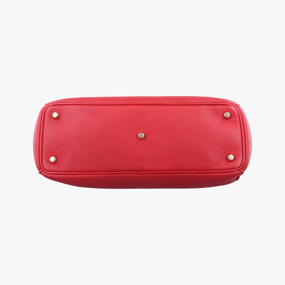Pre-owned Christian Dior Diorissimo Red Leather  shoulderbag | stylenewstar