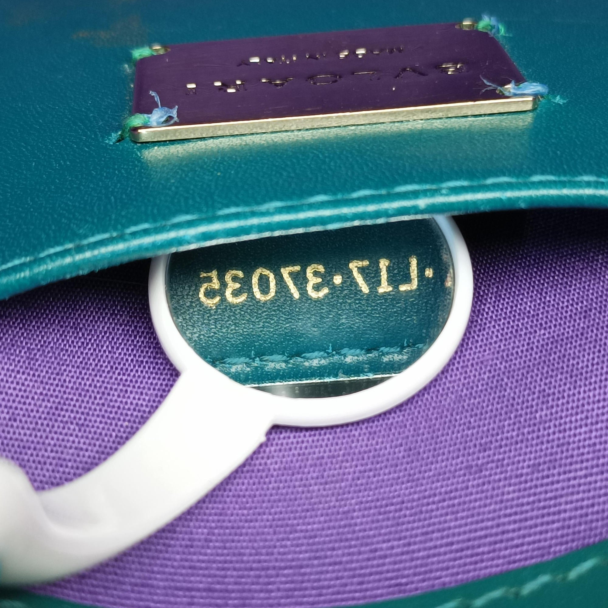Secondhand Bvlgari Serpenti Green Galuchat Skin×Leather  shoulderbag | stylenewstar