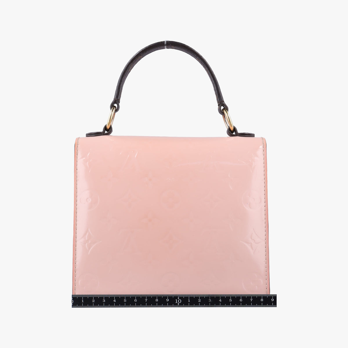 Pre-owned Louis Vuitton Spring Street PM pink Vernis M90468 shoulderbag | stylenewstar