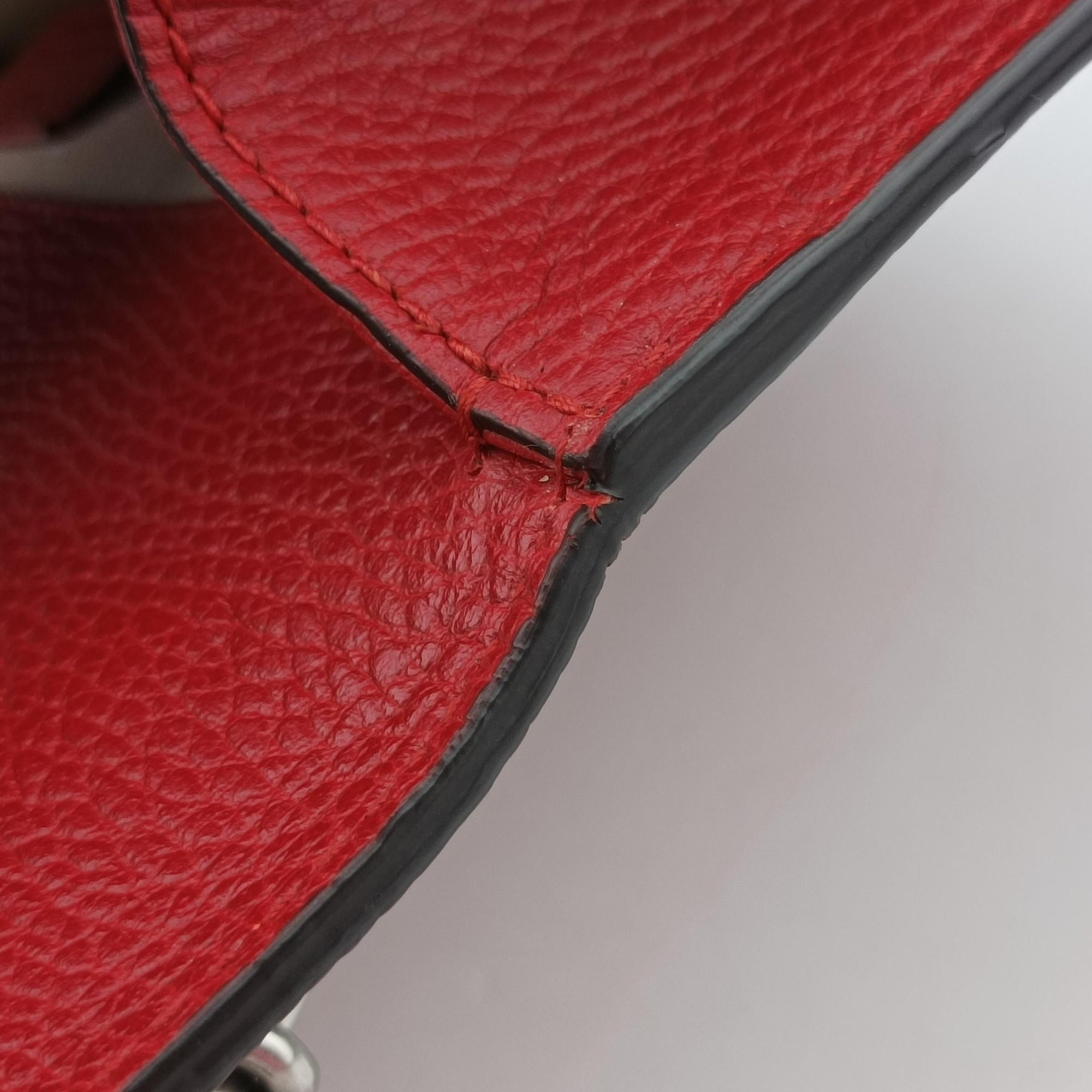Pre-owned Gucci Dionysus Red Leather 400249 shoulderbag | stylenewstar