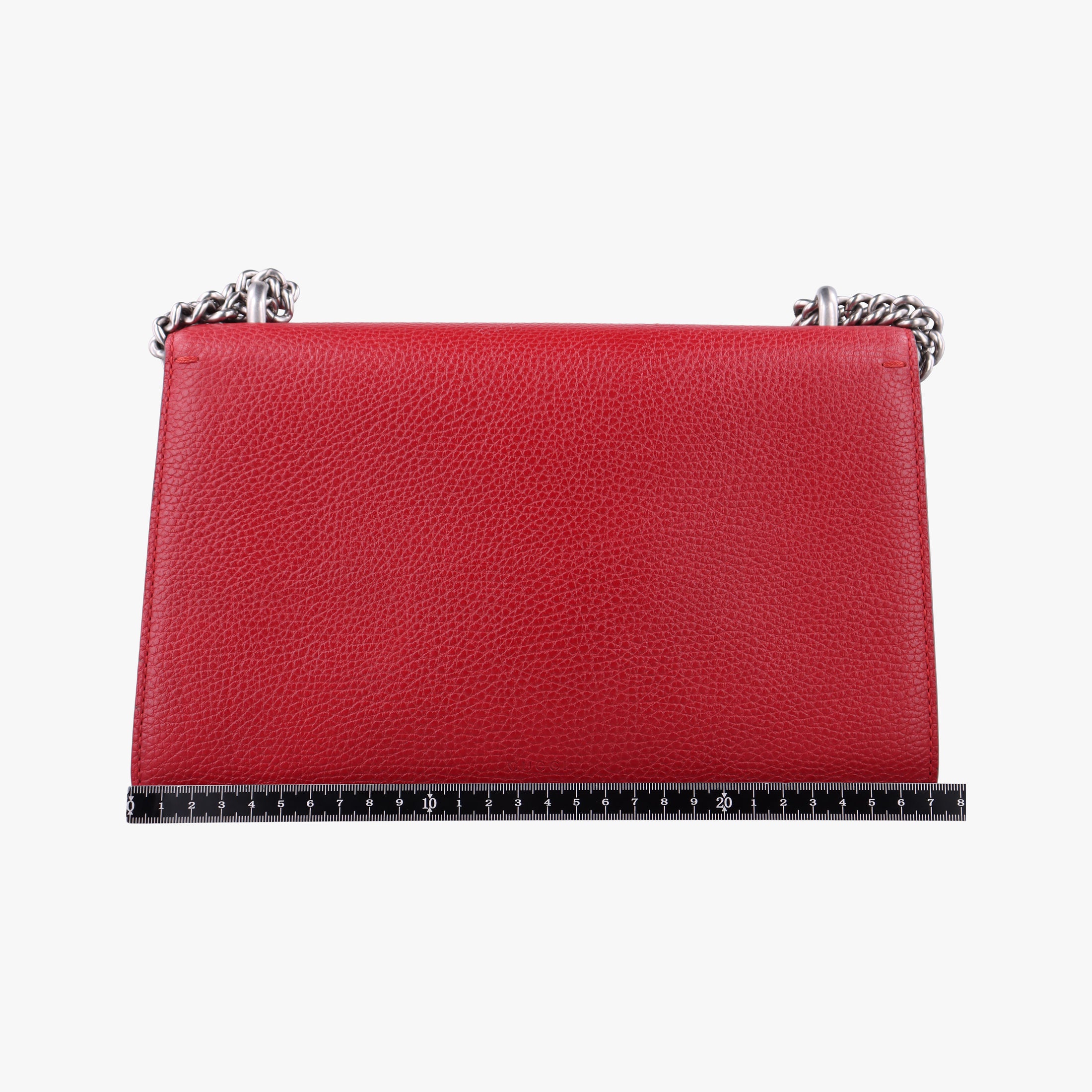 Pre-owned Gucci Dionysus Red Leather 400249 shoulderbag | stylenewstar