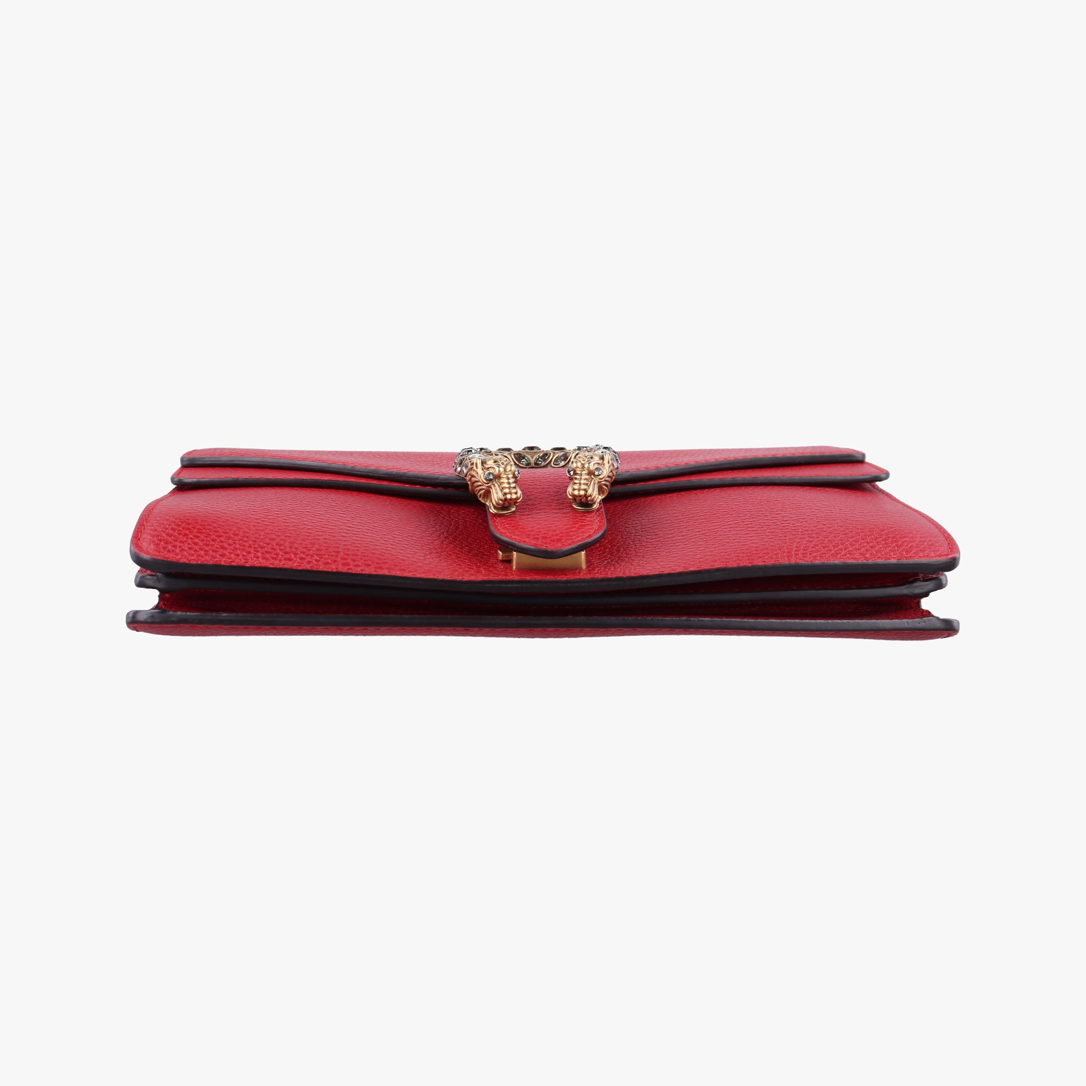 Pre-owned Gucci Dionysus Red Leather 400249 shoulderbag | stylenewstar
