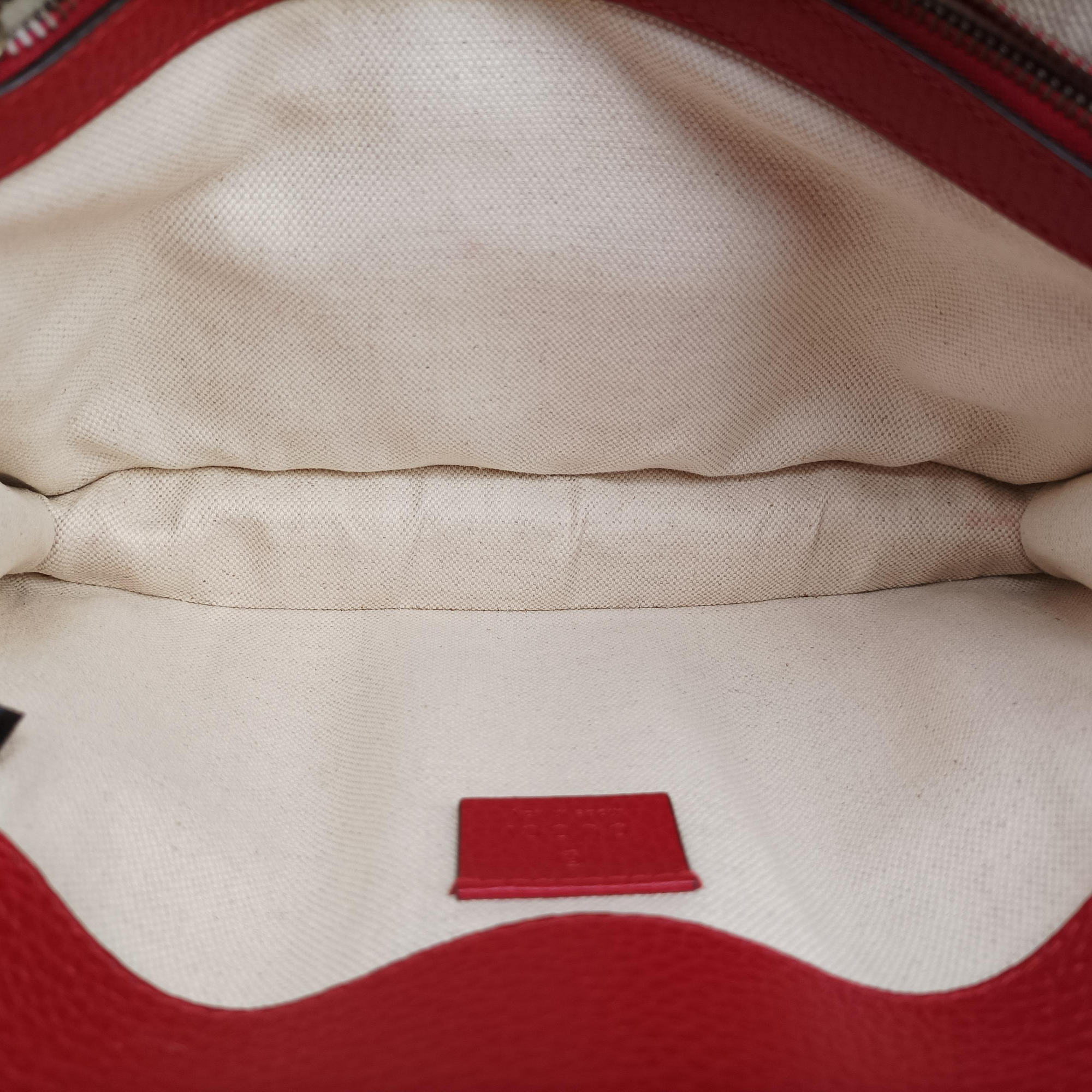Pre-owned Gucci Dionysus Red Leather 400249 shoulderbag | stylenewstar