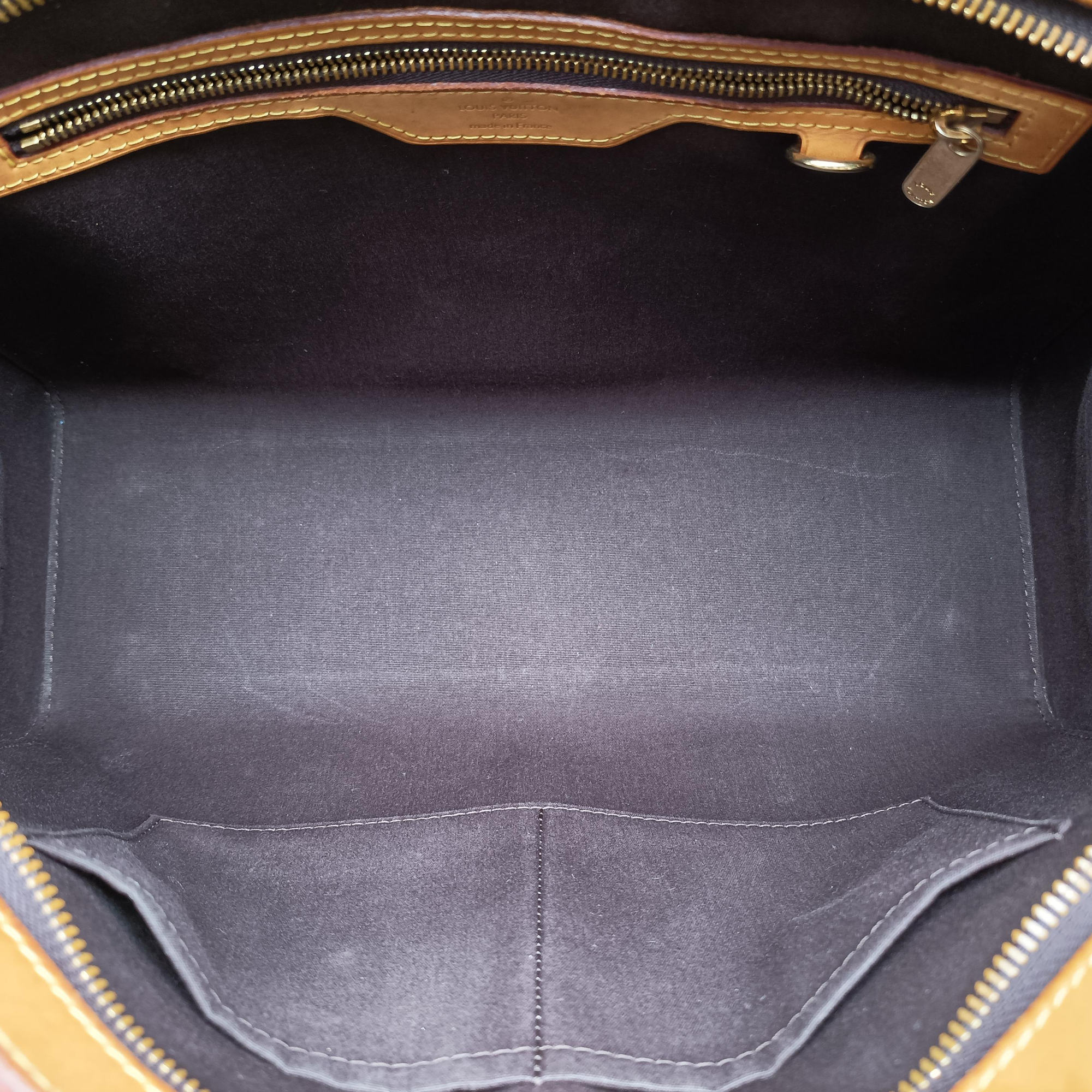 Pre-owned Louis Vuitton Brea MM Amarante Vernis M91619 handbag | stylenewstar