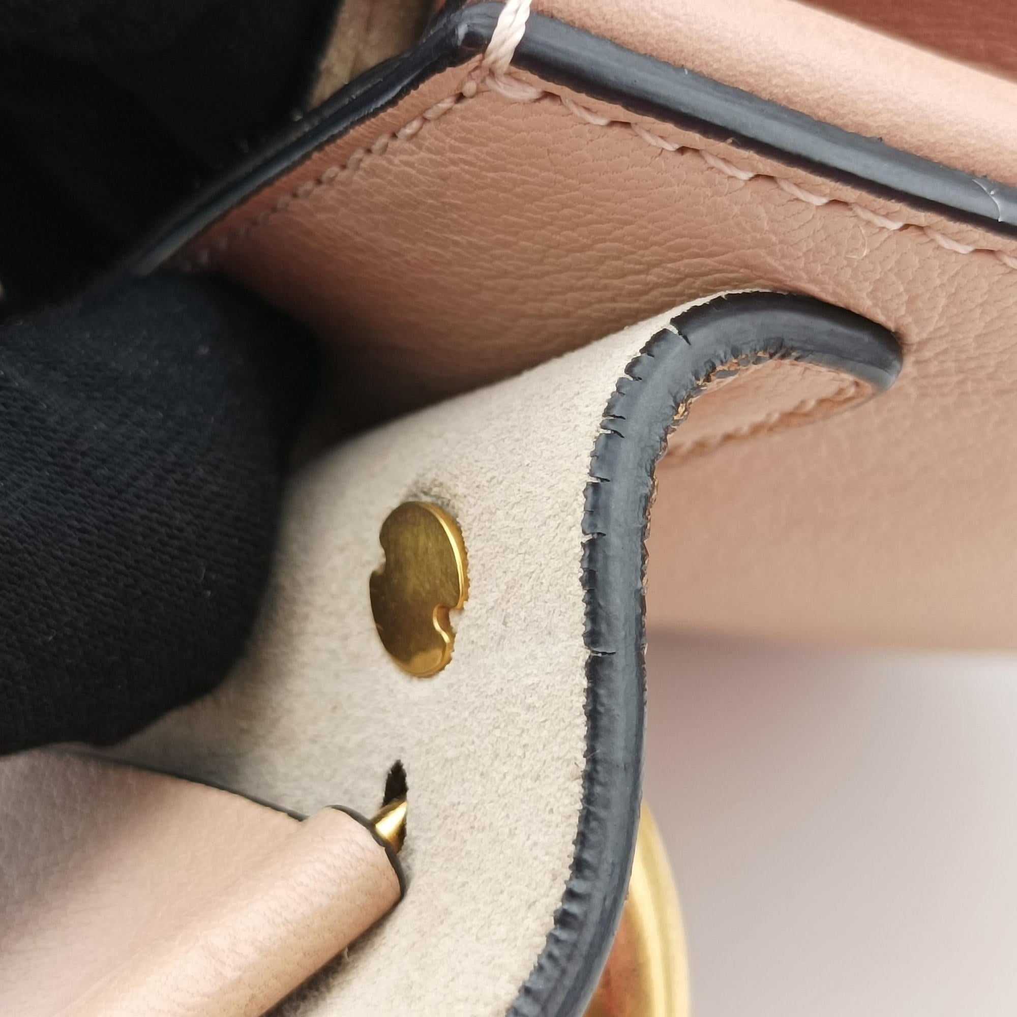 Pre-owned Chloe DREW Pink Leather  shoulderbag | stylenewstar