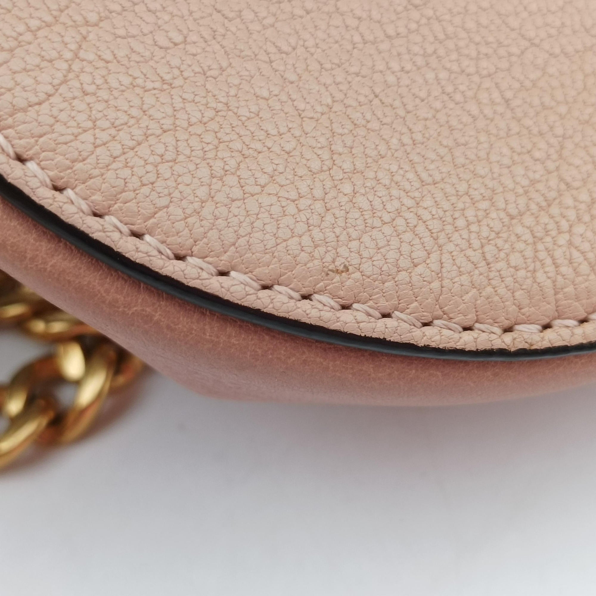 Pre-owned Chloe DREW Pink Leather  shoulderbag | stylenewstar