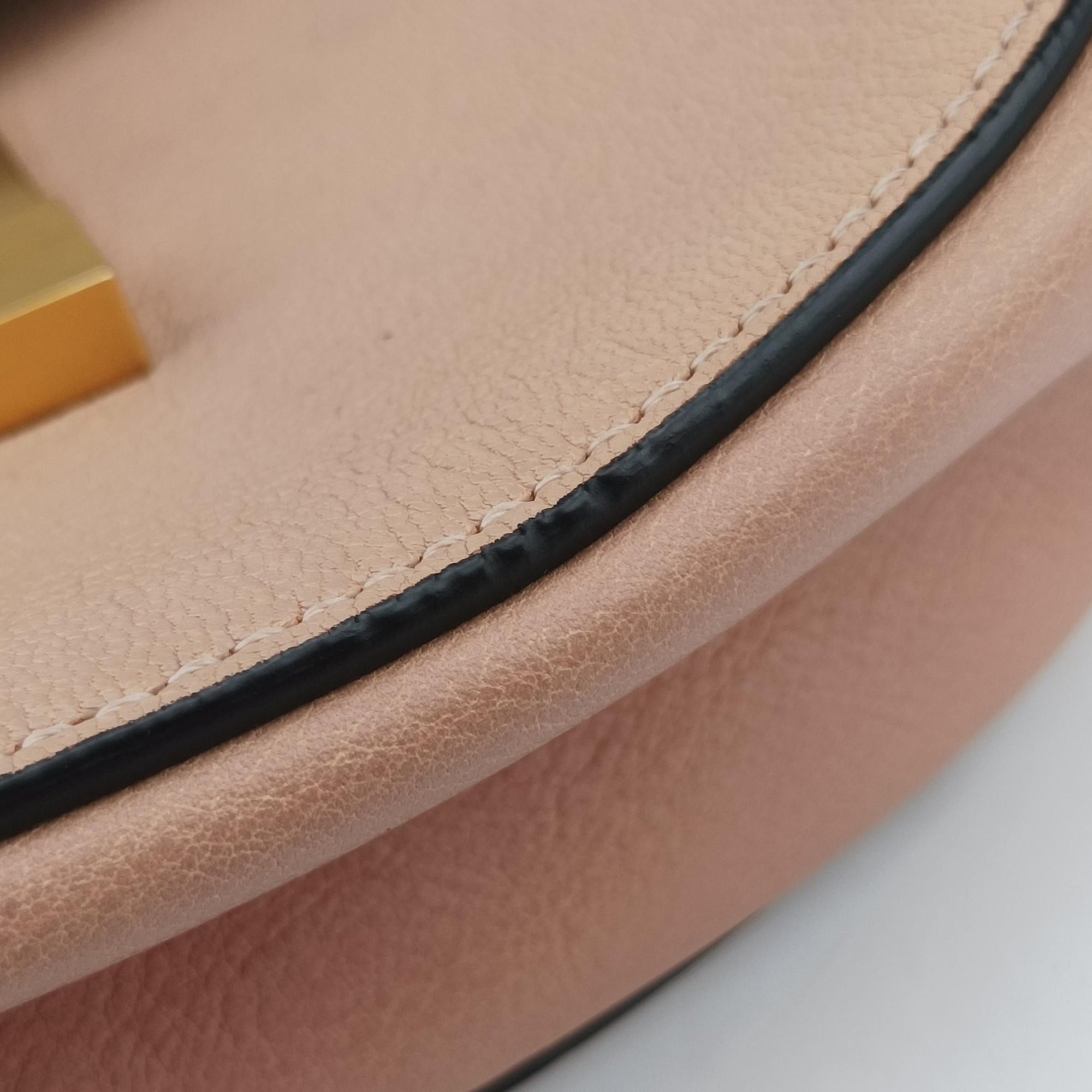 Pre-owned Chloe DREW Pink Leather  shoulderbag | stylenewstar