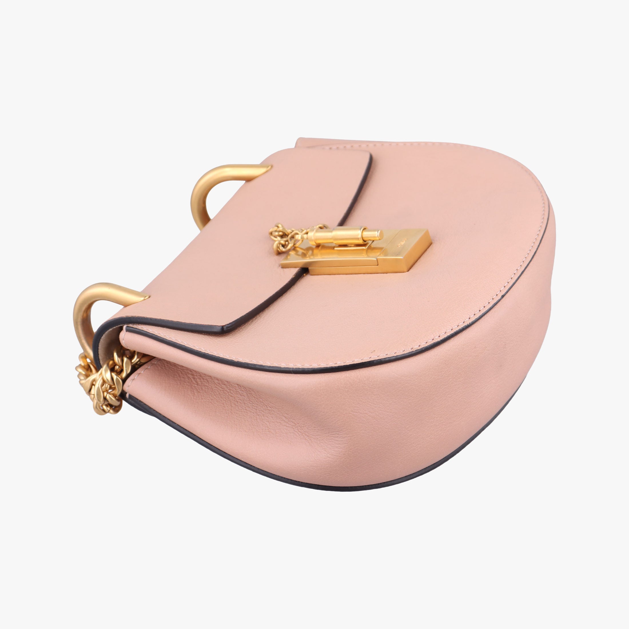 Pre-owned Chloe DREW Pink Leather  shoulderbag | stylenewstar