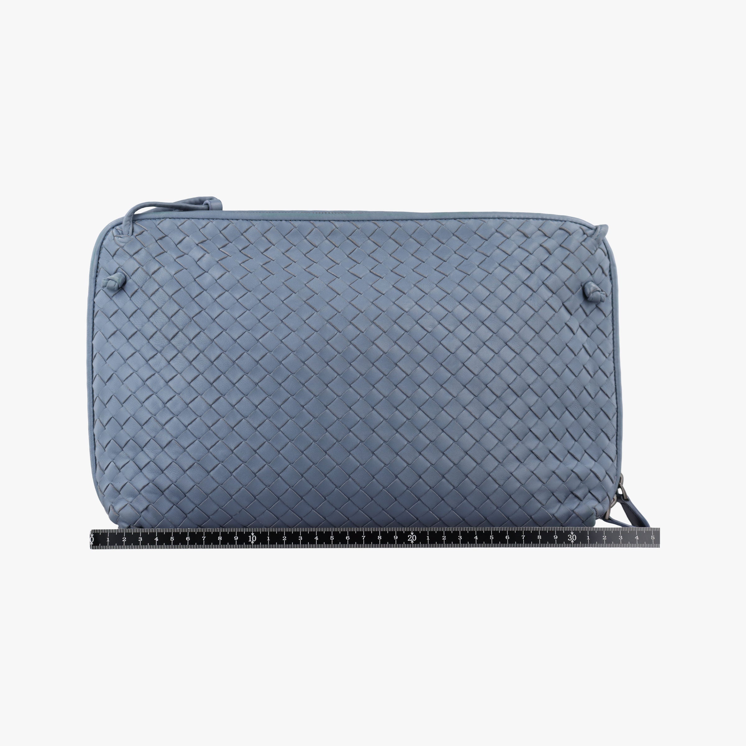 Vintage Bottega Veneta Nodini Blue lambskin  shoulderbag | stylenewstar