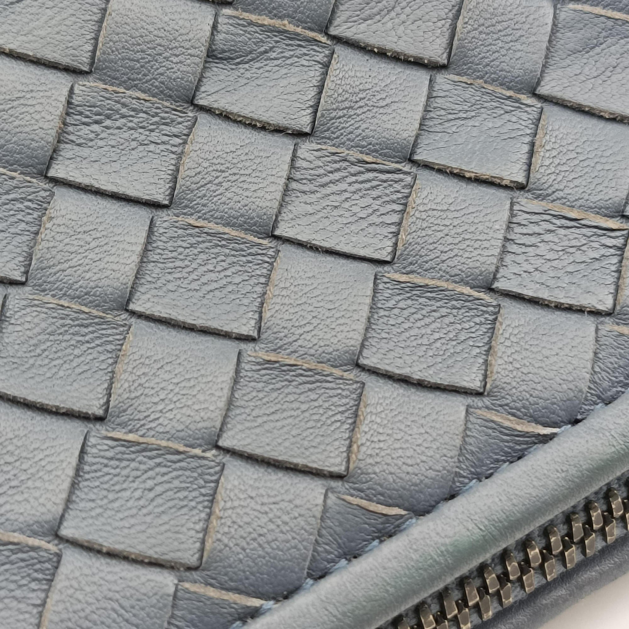 Vintage Bottega Veneta Nodini Blue lambskin  shoulderbag | stylenewstar