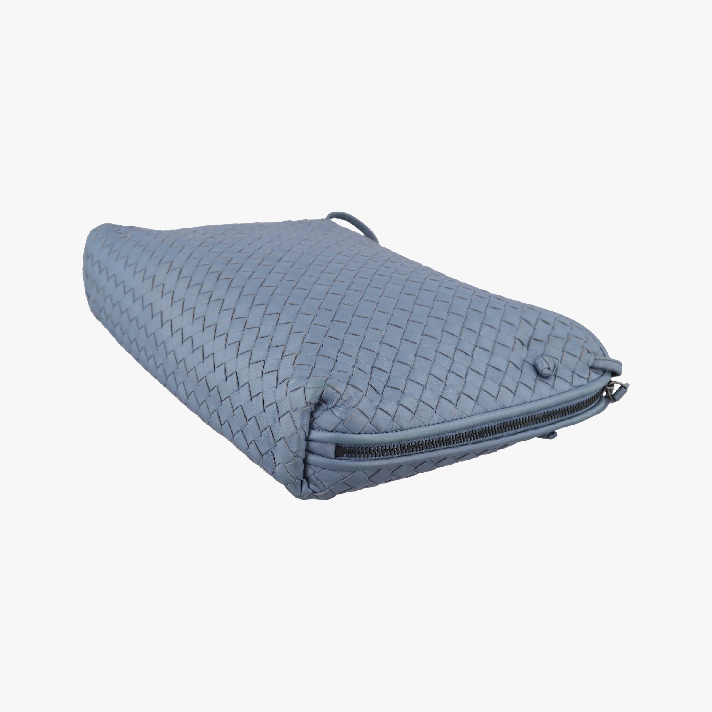 Vintage Bottega Veneta Nodini Blue lambskin  shoulderbag | stylenewstar