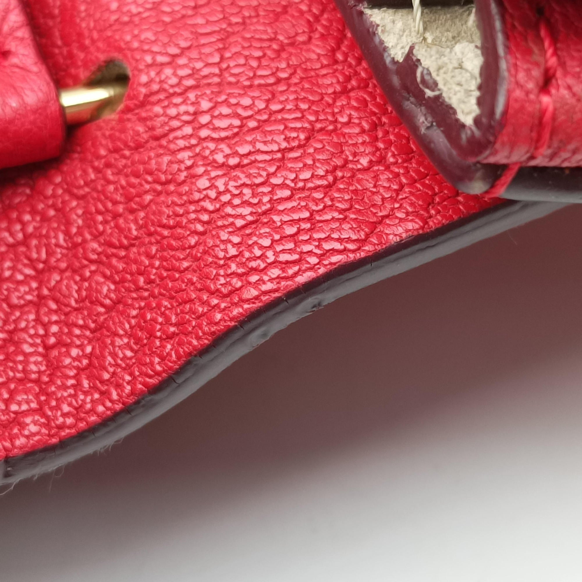 Pre-owned Chloe DREW Red Leather  shoulderbag | stylenewstar
