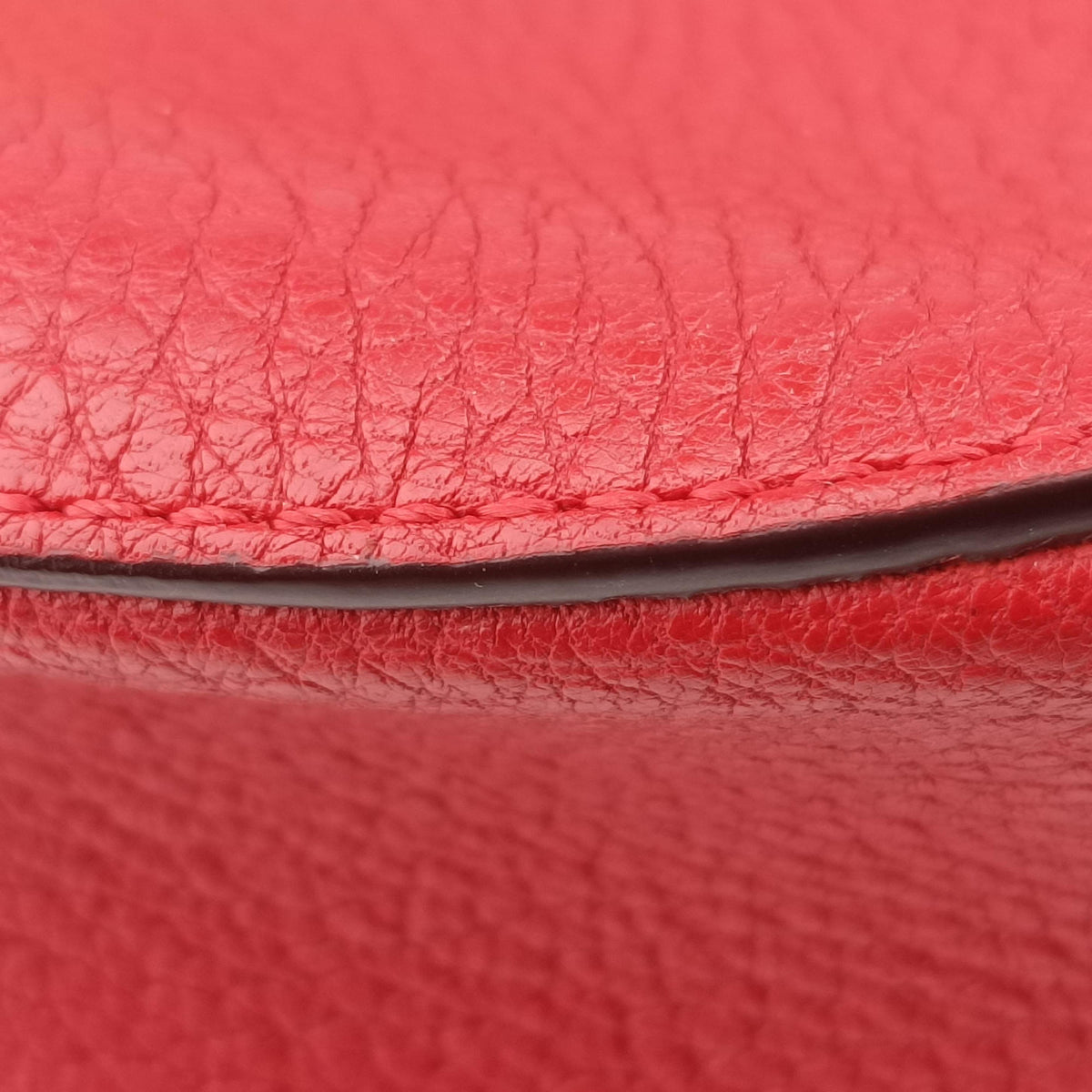 Pre-owned Chloe DREW Red Leather  shoulderbag | stylenewstar