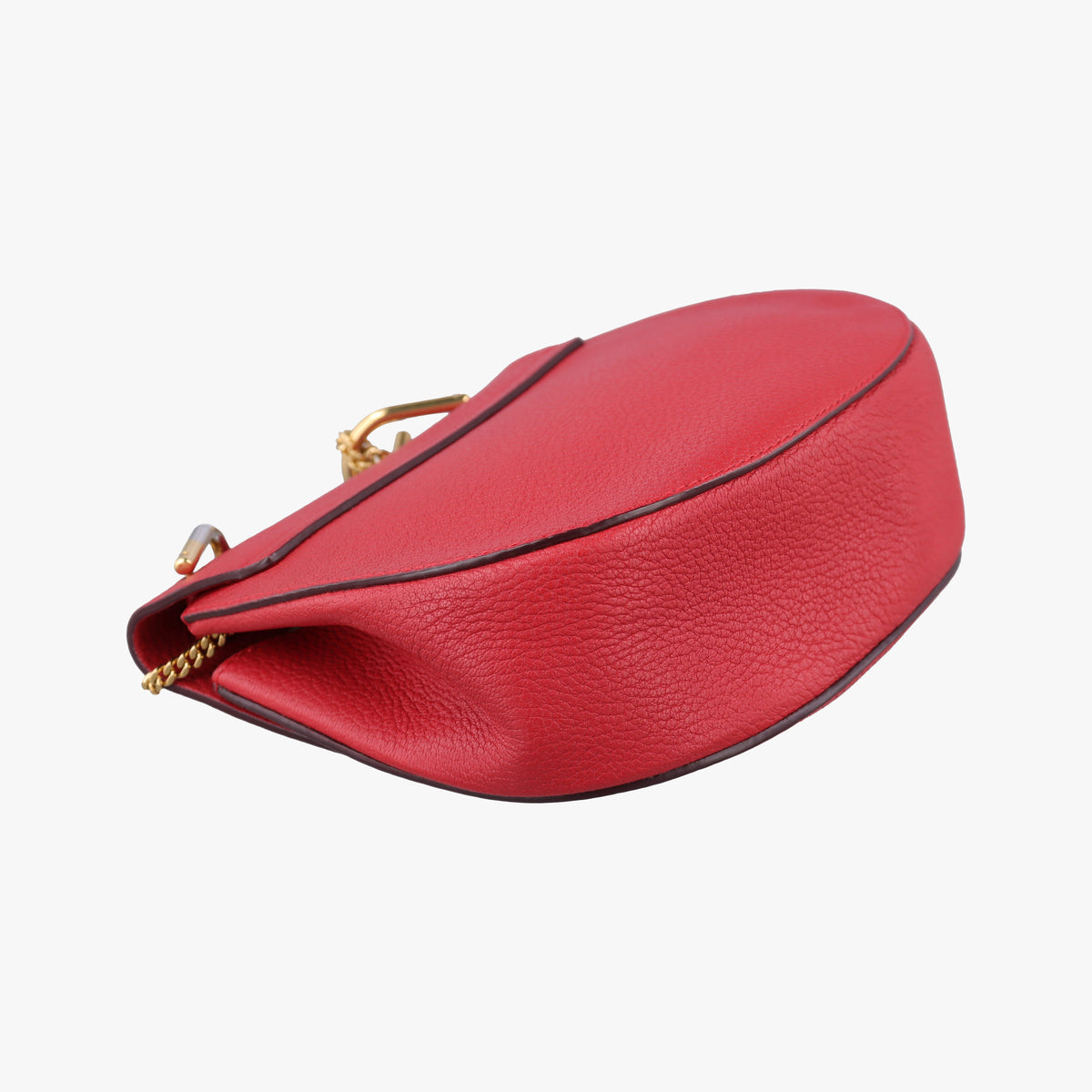 Pre-owned Chloe DREW Red Leather  shoulderbag | stylenewstar