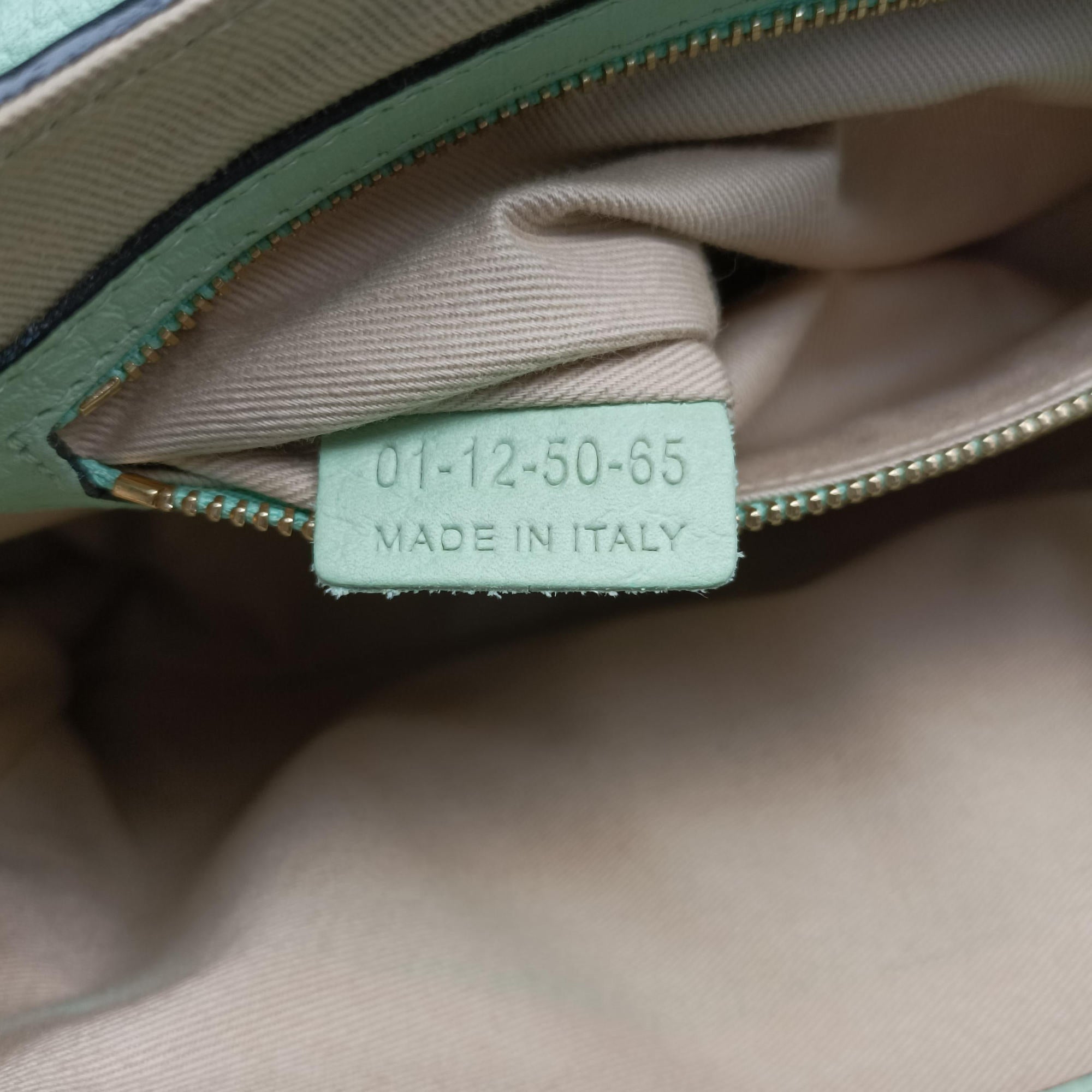 Vintage Chloe Sally Green Leather  shoulderbag | stylenewstar