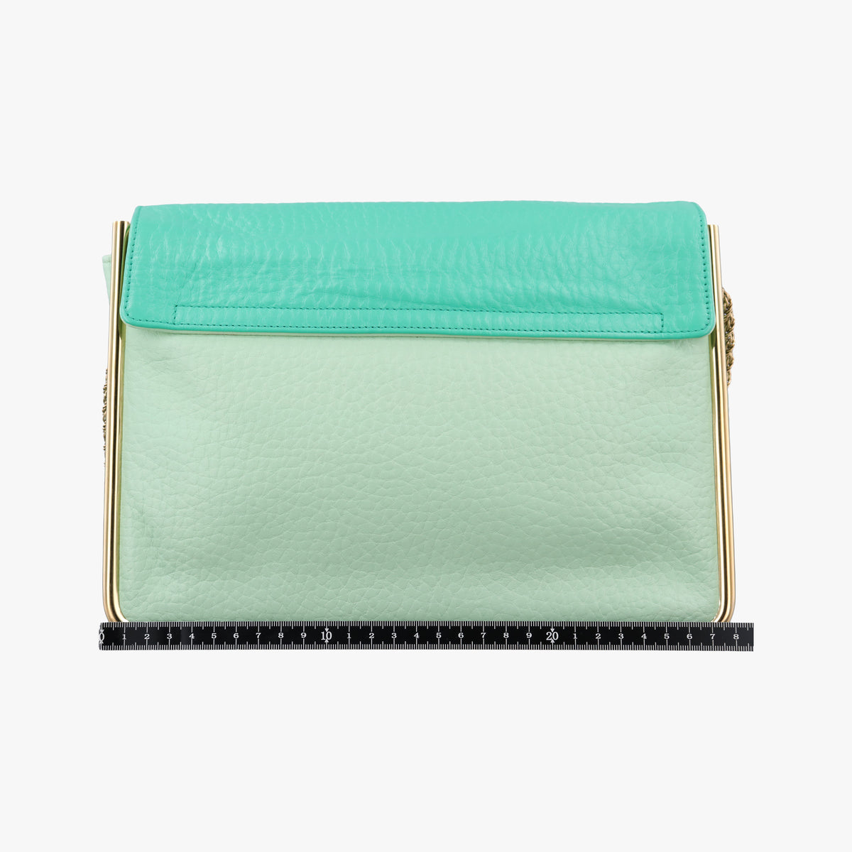Vintage Chloe Sally Green Leather  shoulderbag | stylenewstar