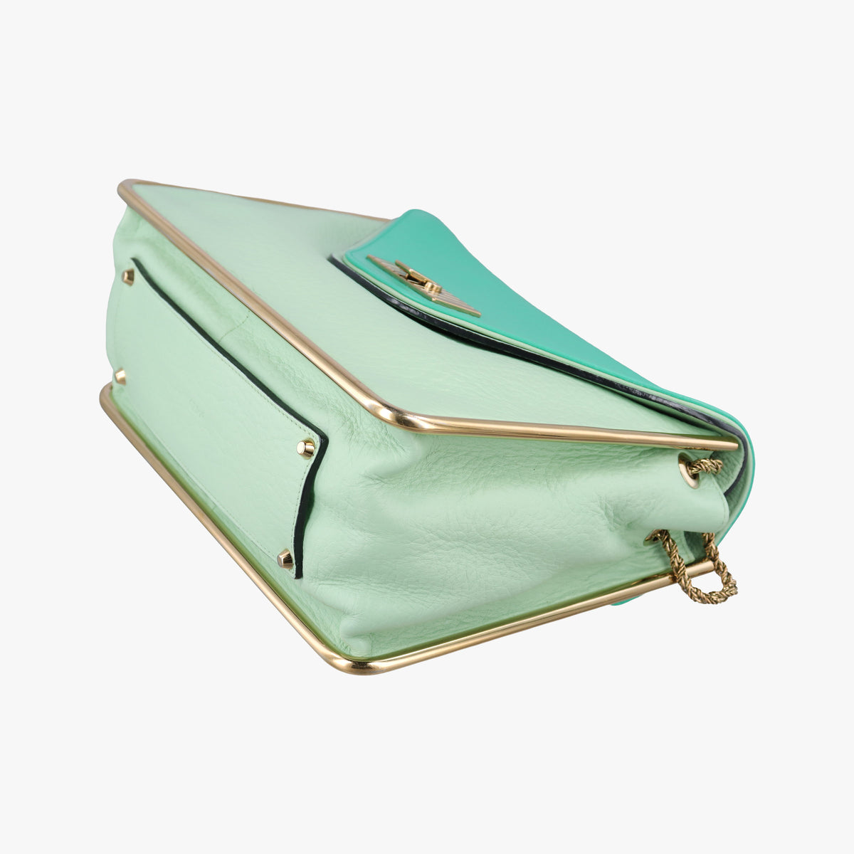 Vintage Chloe Sally Green Leather  shoulderbag | stylenewstar