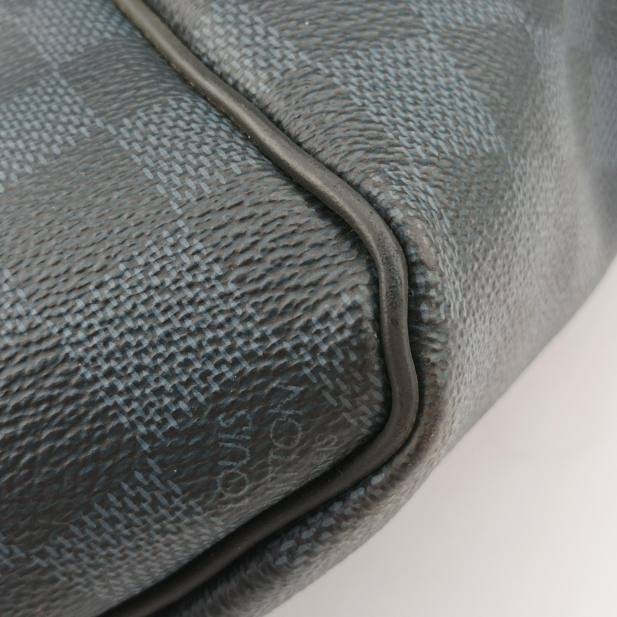 Pre-owned Louis Vuitton Keepall Bandouliere 45 Noir Damier Graphite N40166 bostonbag | stylenewstar