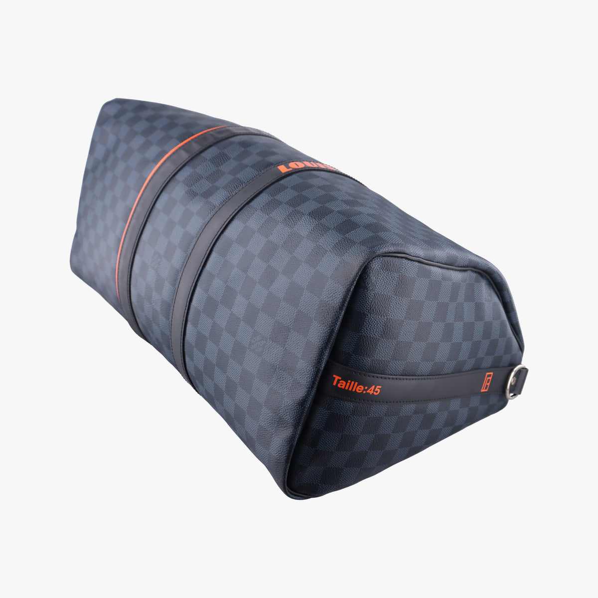 Pre-owned Louis Vuitton Keepall Bandouliere 45 Noir Damier Graphite N40166 bostonbag | stylenewstar