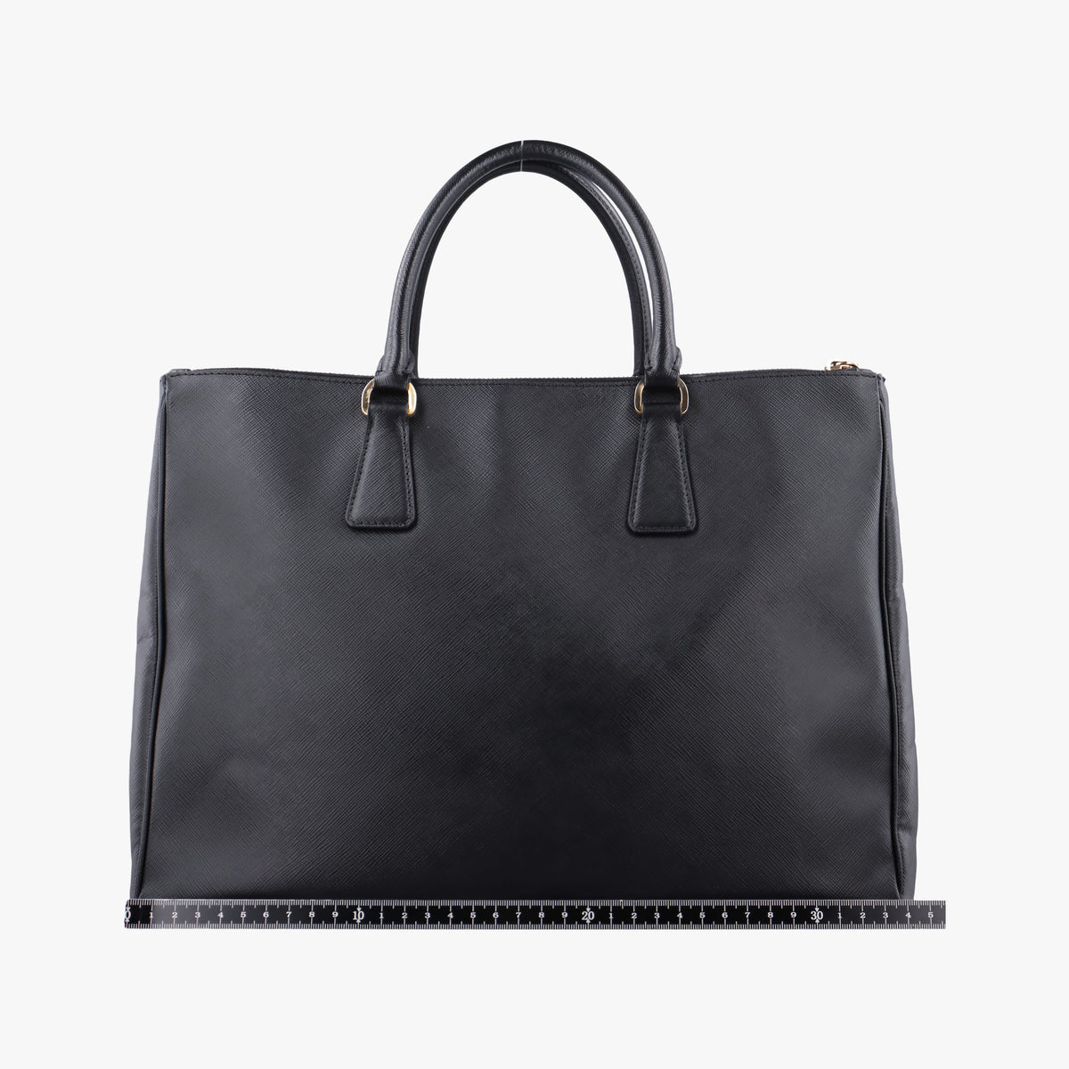 Pre-owned Prada Galleria Black SAFFIANO　Leather BN1802 shoulderbag | stylenewstar