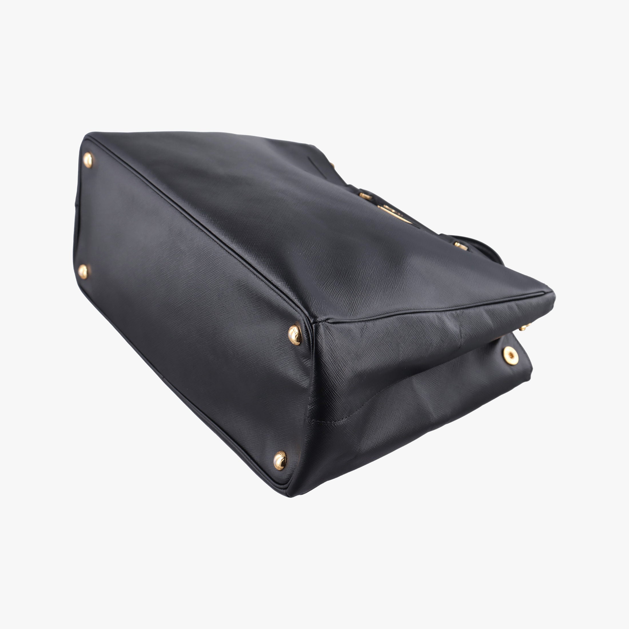 Pre-owned Prada Galleria Black SAFFIANO　Leather BN1802 shoulderbag | stylenewstar