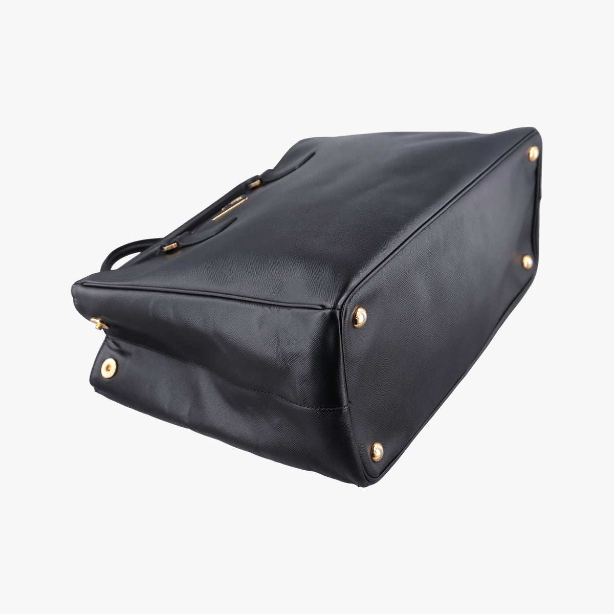 Pre-owned Prada Galleria Black SAFFIANO　Leather BN1802 shoulderbag | stylenewstar