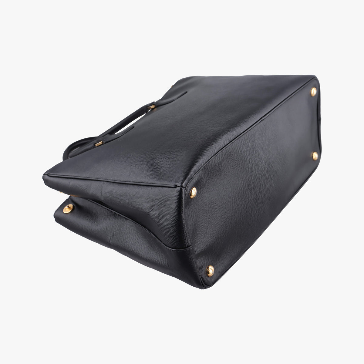 Pre-owned Prada Galleria Black SAFFIANO　Leather BN1802 shoulderbag | stylenewstar