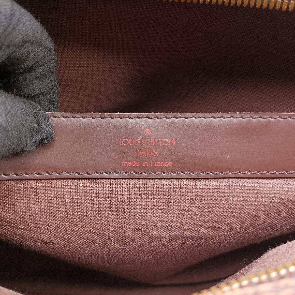 Pre-owned Louis Vuitton NAVIGLIO EBENE Damier Canvas N45255 shoulderbag | stylenewstar