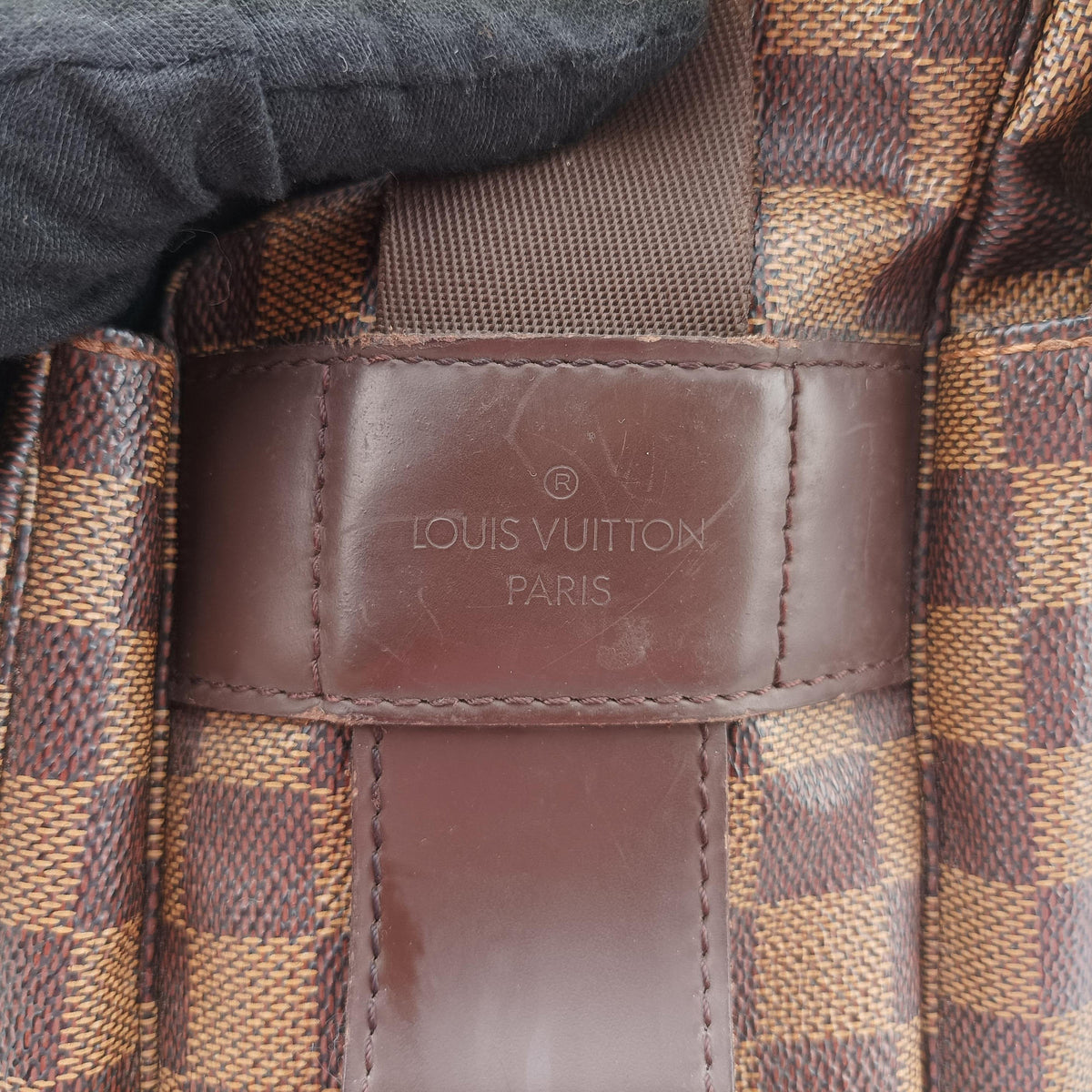 Pre-owned Louis Vuitton NAVIGLIO EBENE Damier Canvas N45255 shoulderbag | stylenewstar
