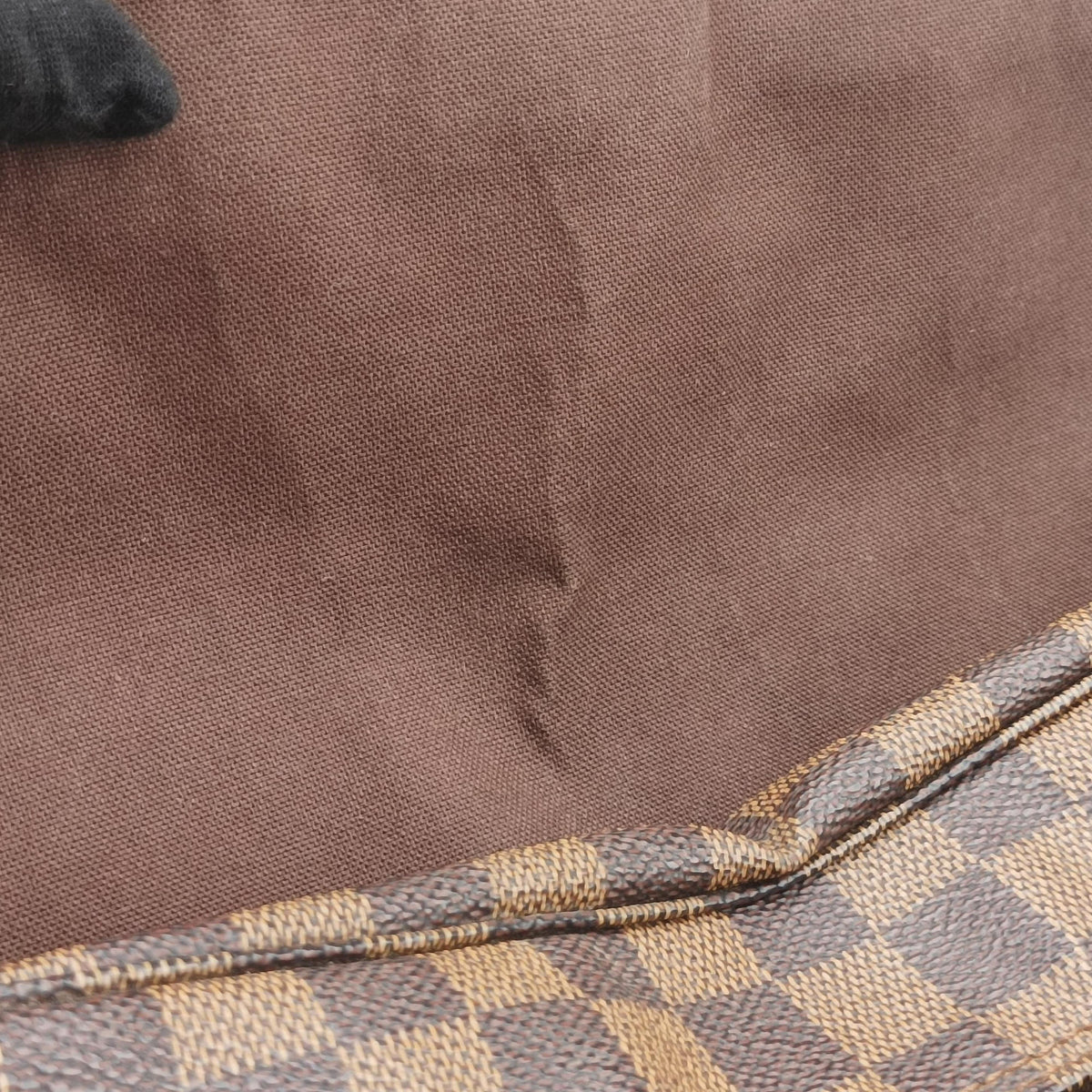 Pre-owned Louis Vuitton NAVIGLIO EBENE Damier Canvas N45255 shoulderbag | stylenewstar