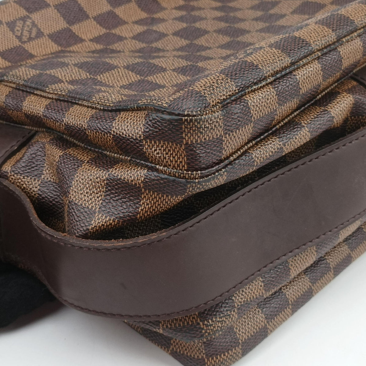 Pre-owned Louis Vuitton NAVIGLIO EBENE Damier Canvas N45255 shoulderbag | stylenewstar