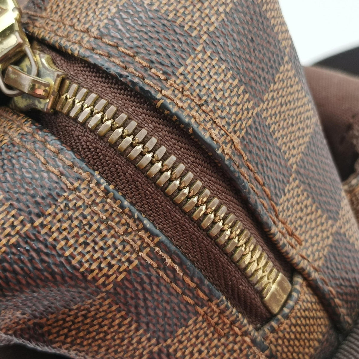 Pre-owned Louis Vuitton NAVIGLIO EBENE Damier Canvas N45255 shoulderbag | stylenewstar