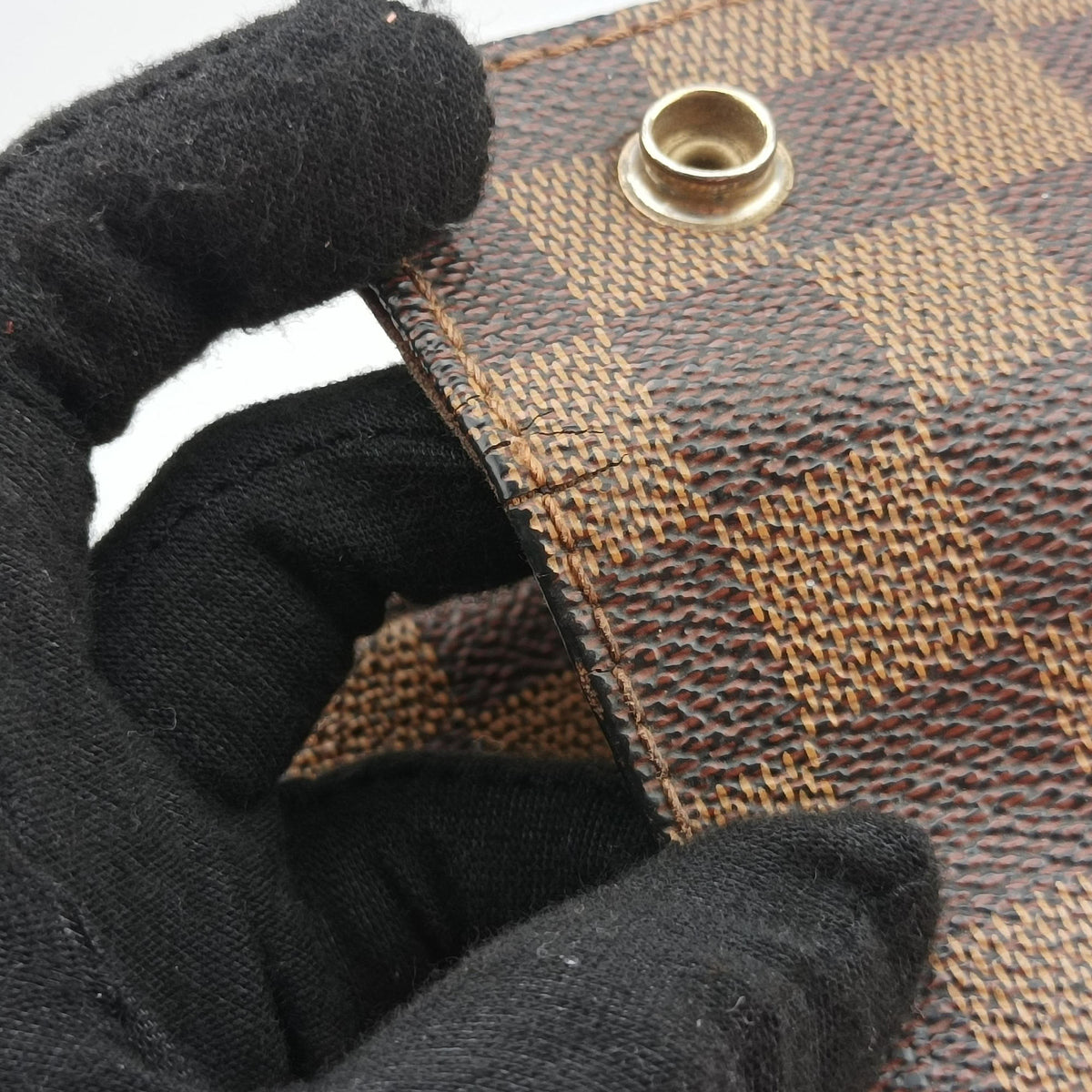 Pre-owned Louis Vuitton NAVIGLIO EBENE Damier Canvas N45255 shoulderbag | stylenewstar