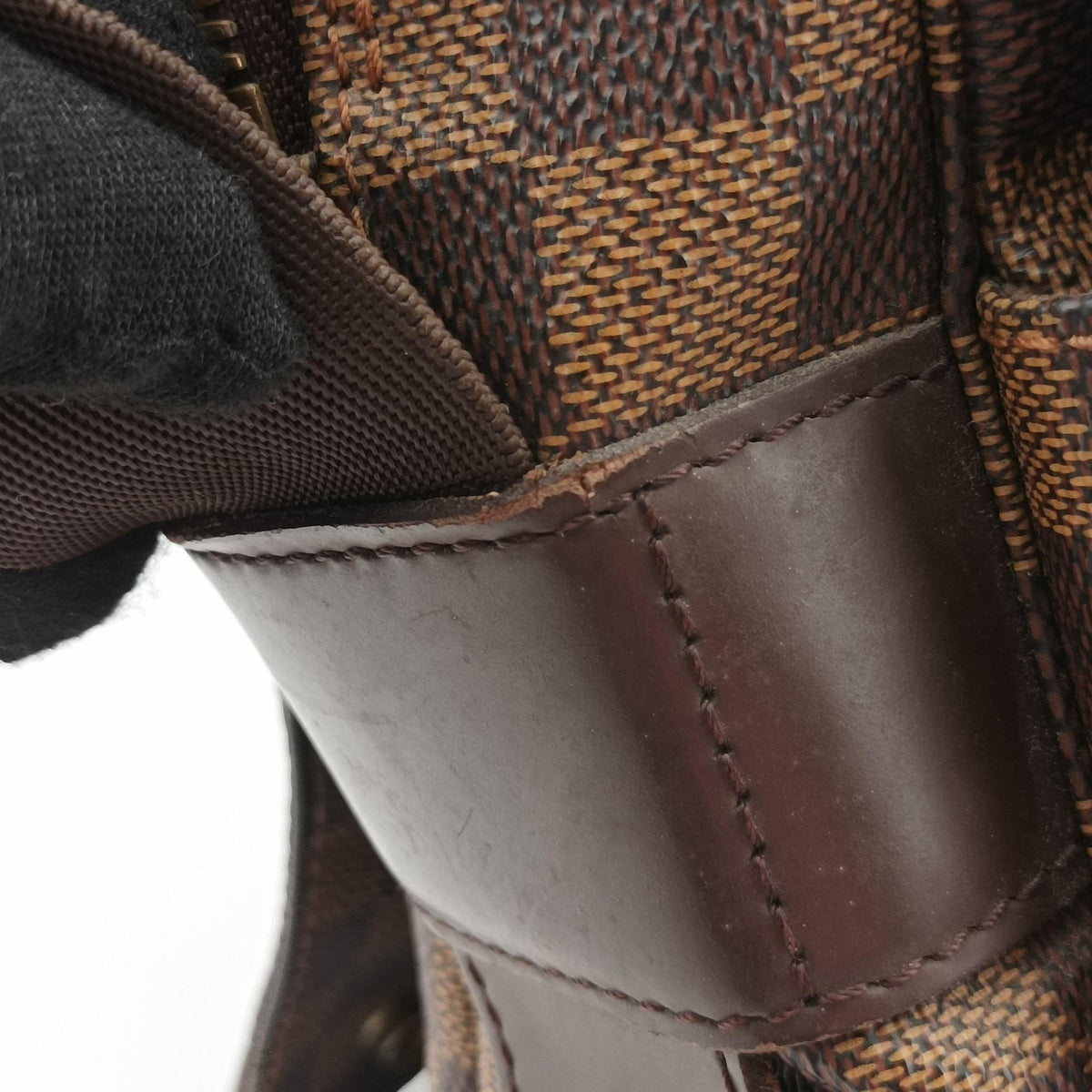 Pre-owned Louis Vuitton NAVIGLIO EBENE Damier Canvas N45255 shoulderbag | stylenewstar