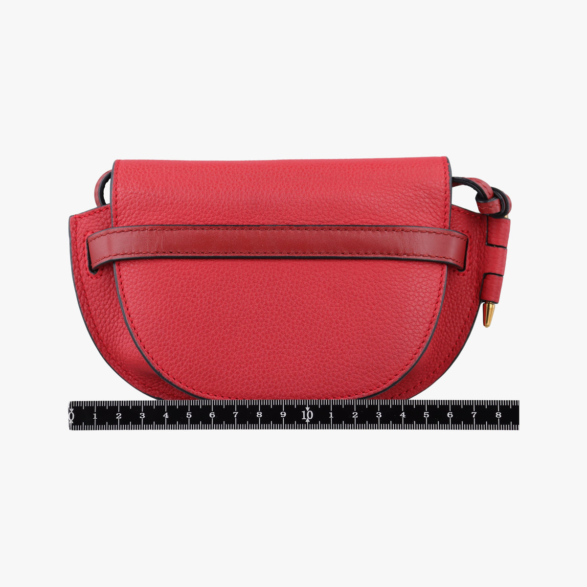 Pre-owned Loewe Gate Red Leather  shoulderbag | stylenewstar