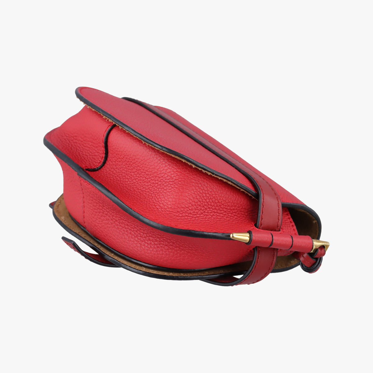Pre-owned Loewe Gate Red Leather  shoulderbag | stylenewstar