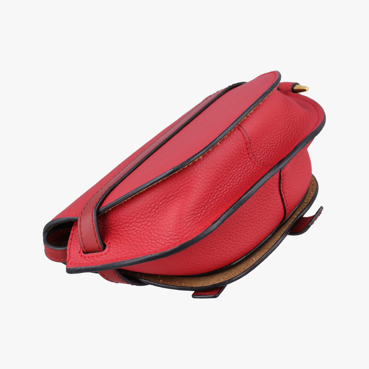 Pre-owned Loewe Gate Red Leather  shoulderbag | stylenewstar