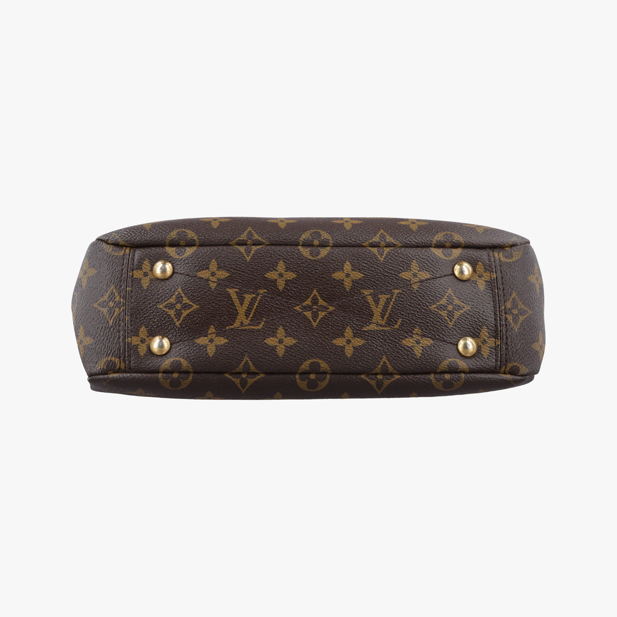Secondhand Louis Vuitton PALLAS BB Brown×Pink Monogram Canvas×calf leather M40464 shoulderbag | stylenewstar